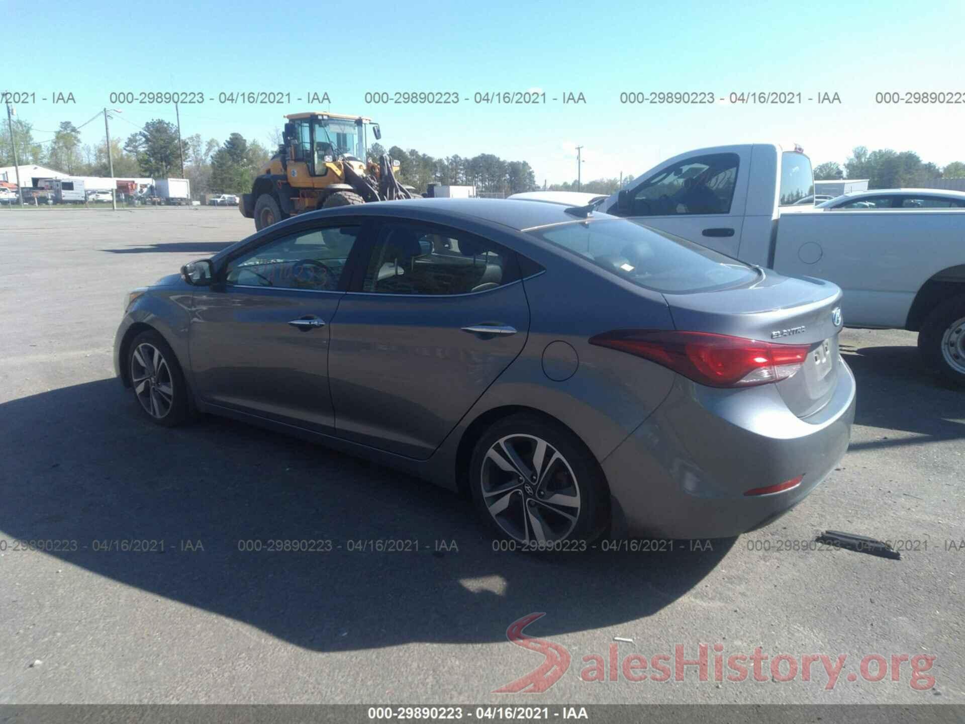 KMHDH4AE8GU586716 2016 HYUNDAI ELANTRA