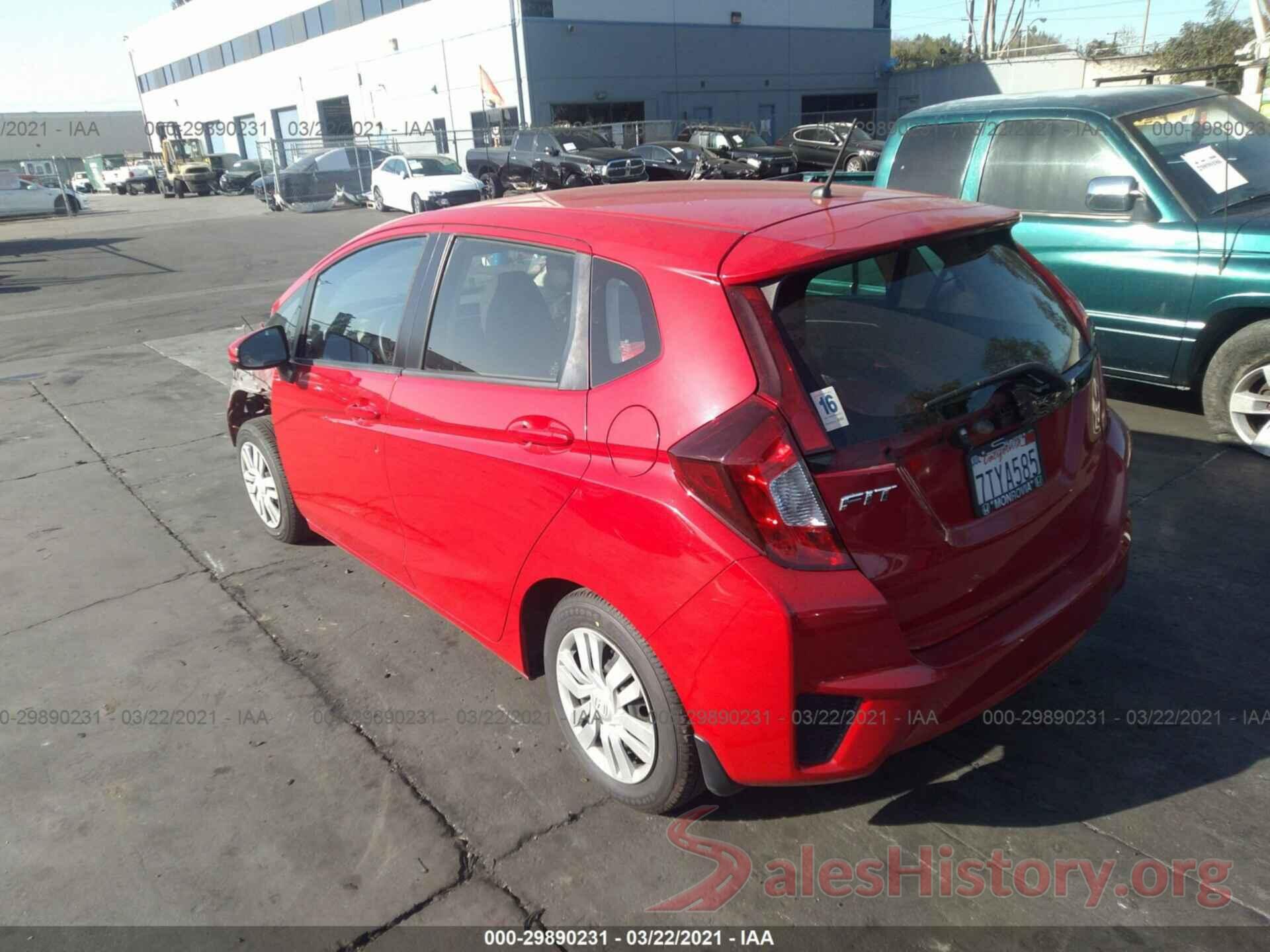 JHMGK5H57GX010692 2016 HONDA FIT