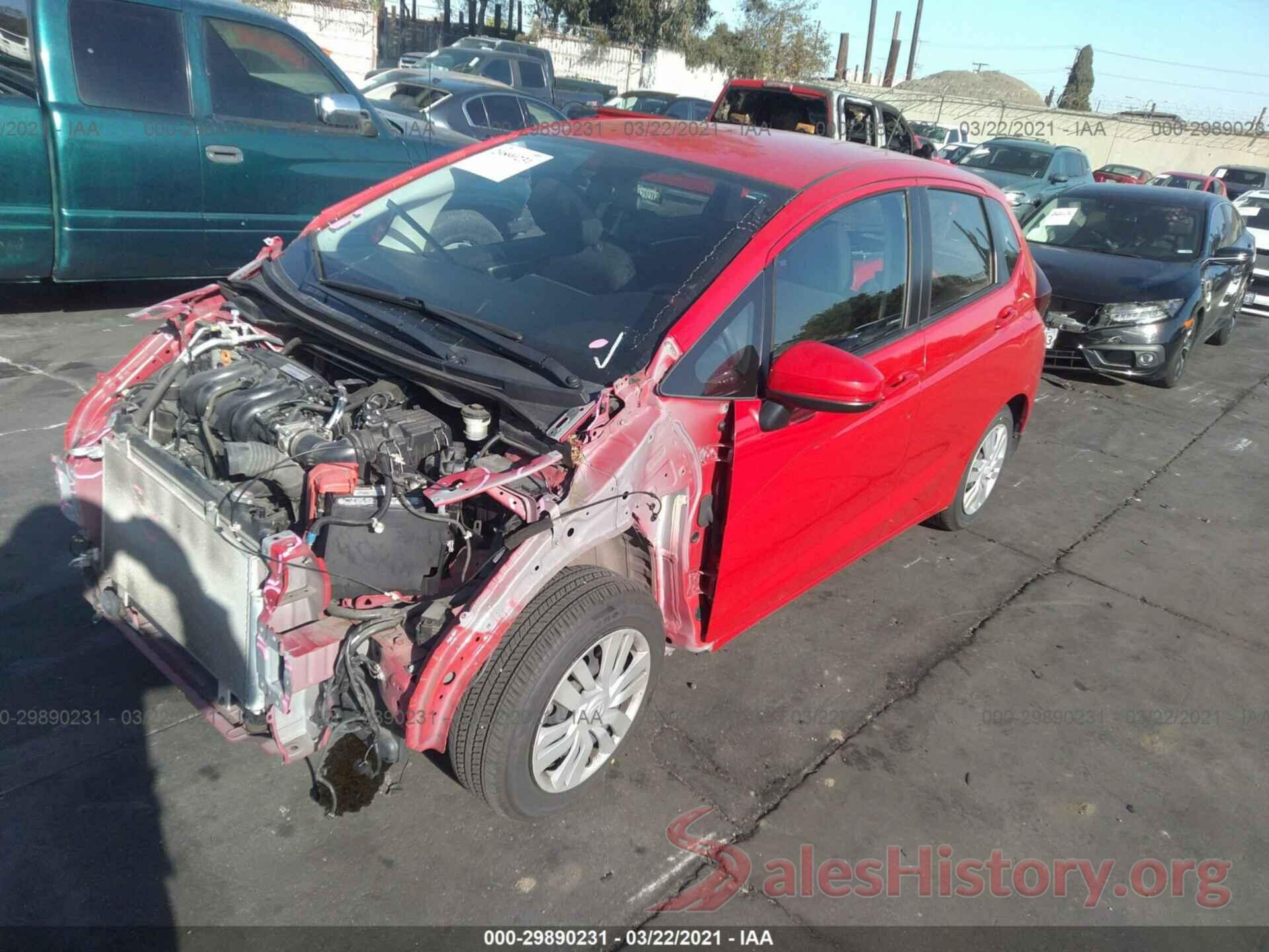 JHMGK5H57GX010692 2016 HONDA FIT