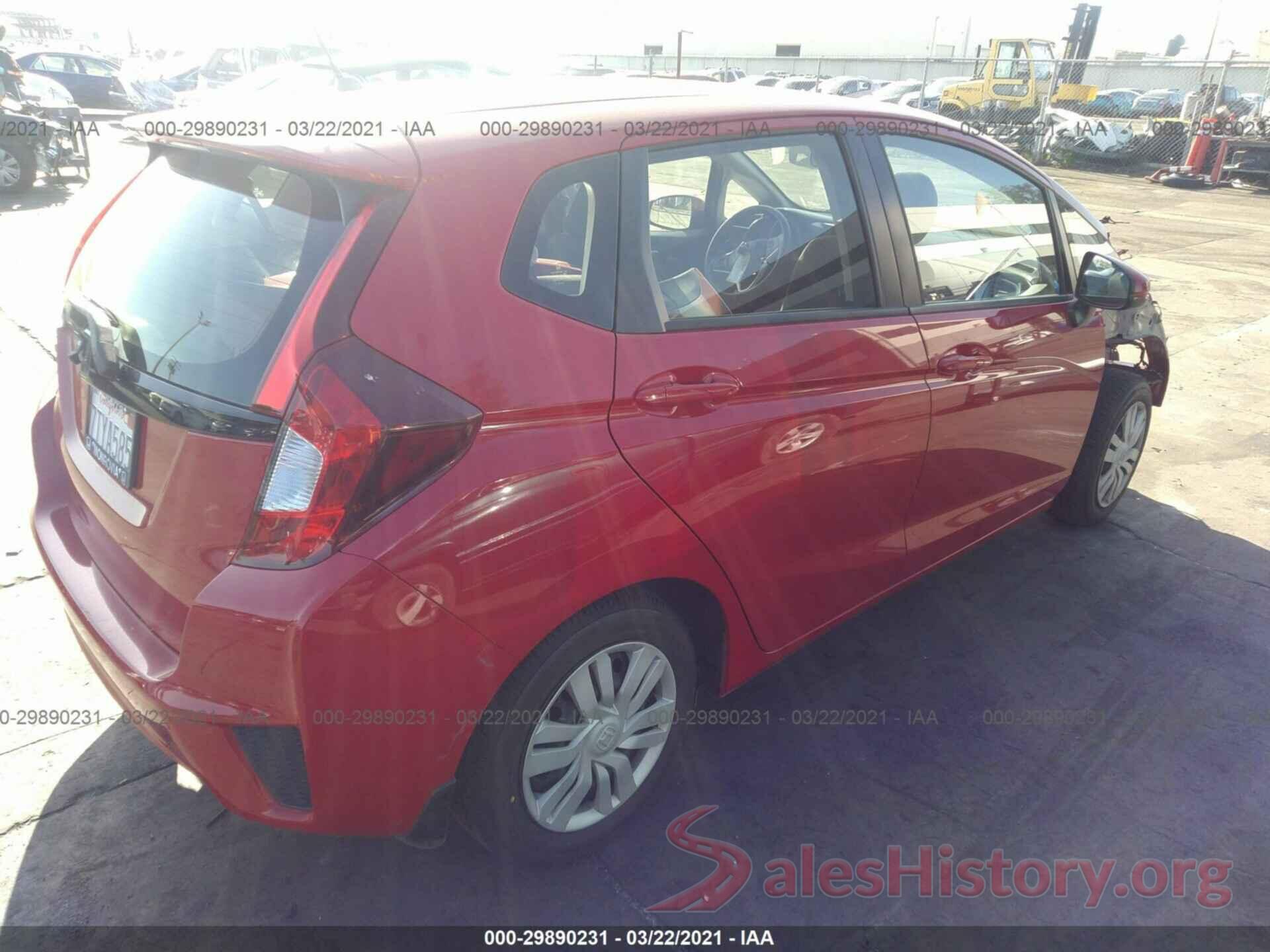 JHMGK5H57GX010692 2016 HONDA FIT