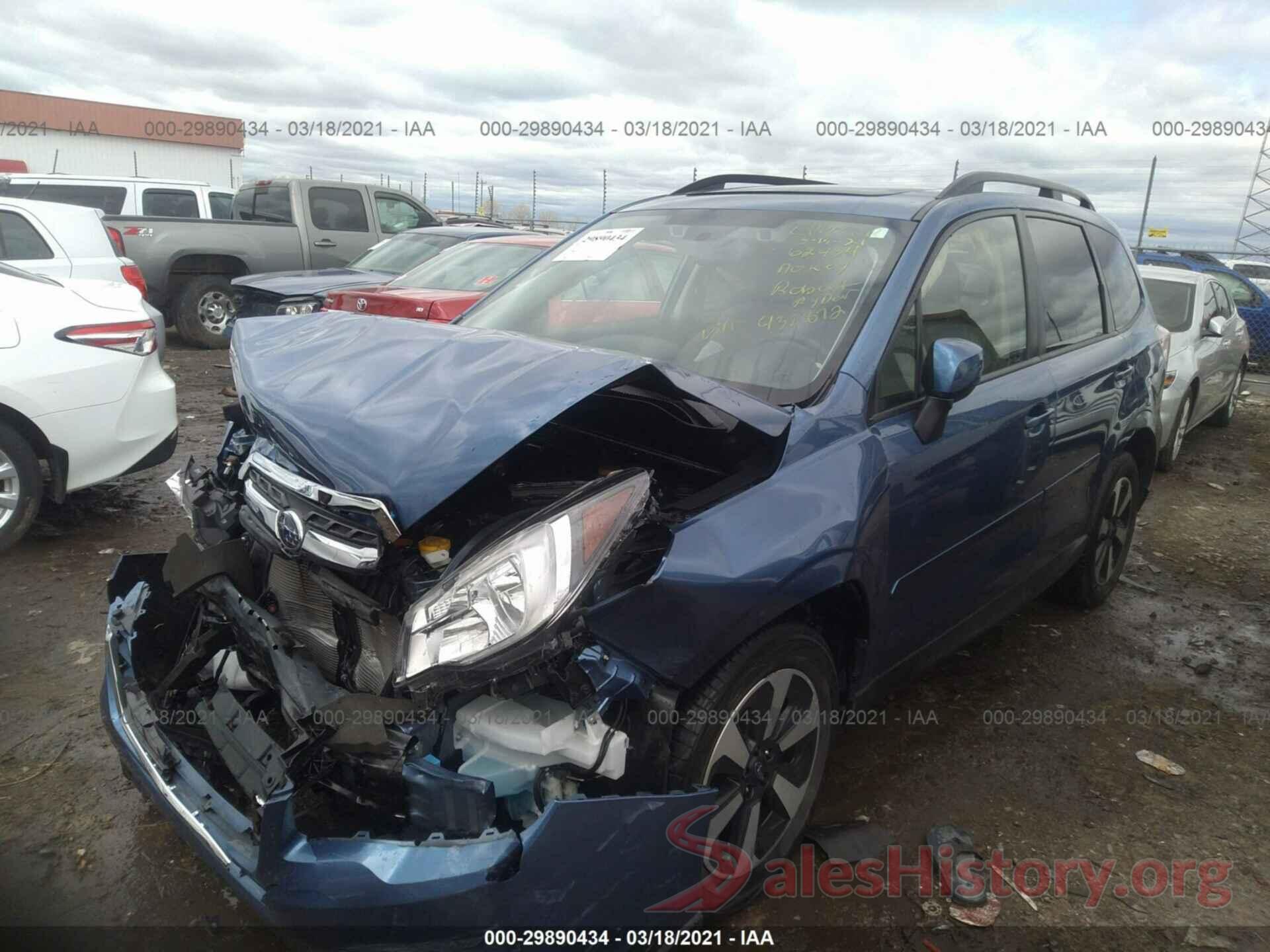 JF2SJAGC1JH432872 2018 SUBARU FORESTER