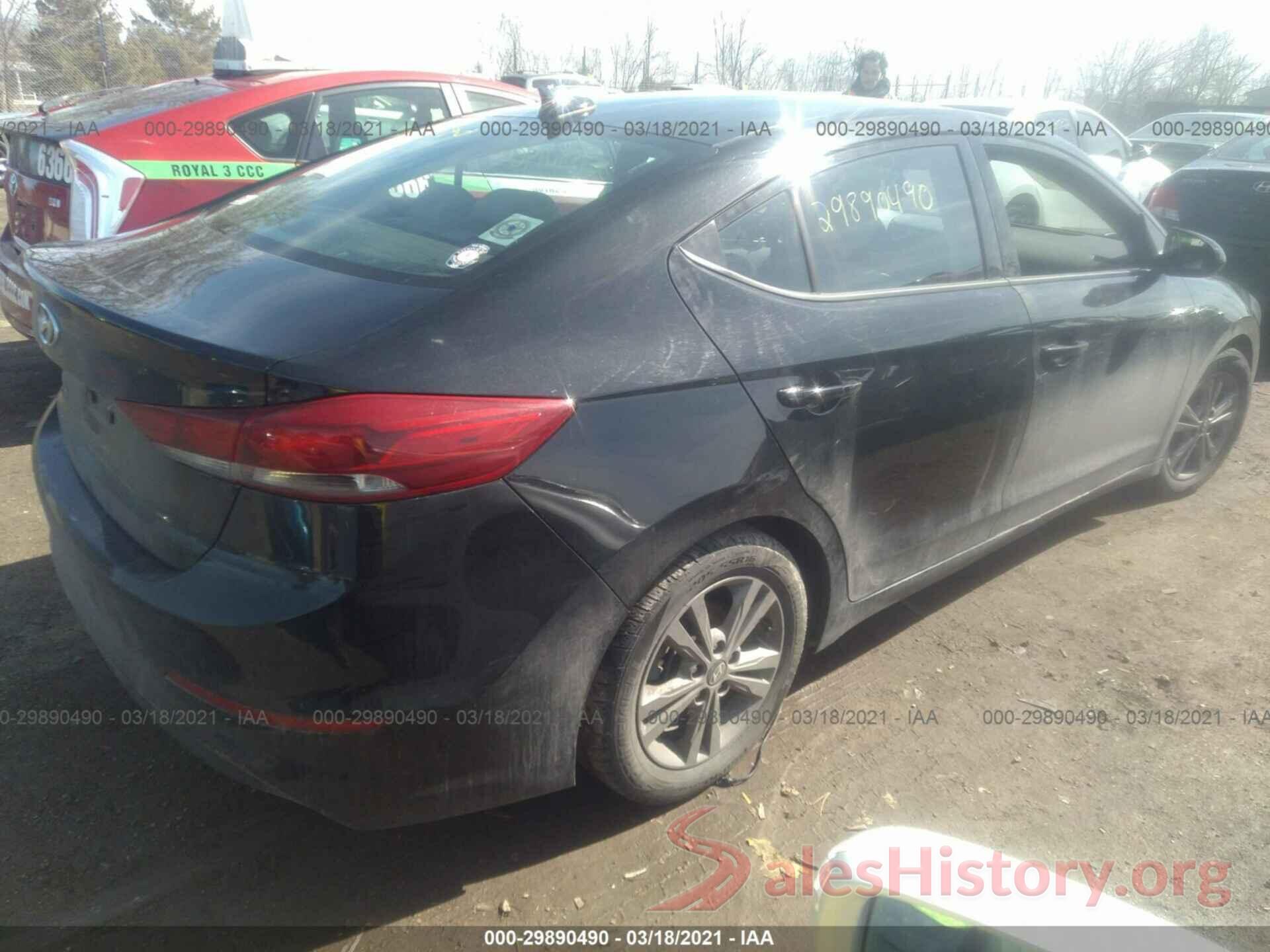 5NPD84LF7JH365121 2018 HYUNDAI ELANTRA