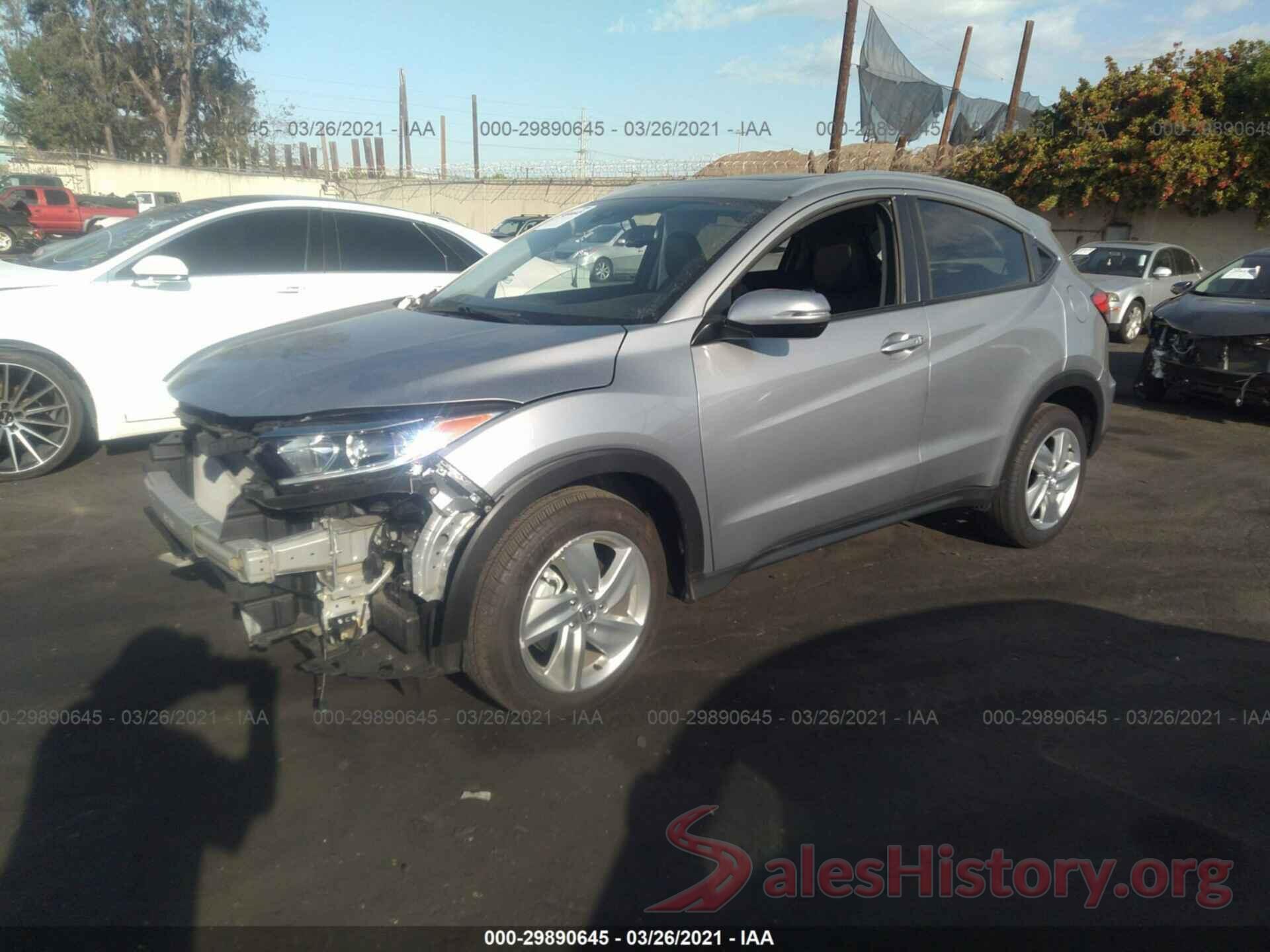 3CZRU5H79KM700247 2019 HONDA HR-V