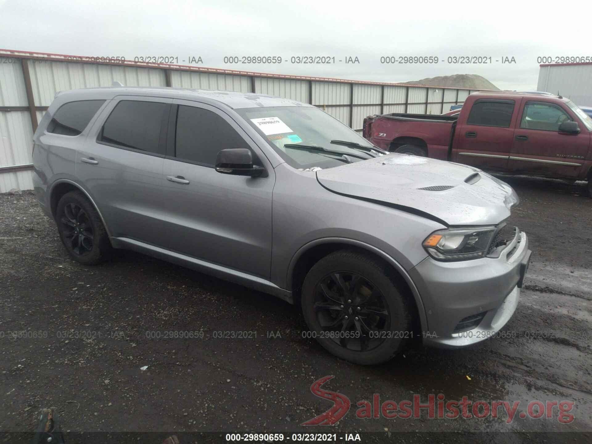 1C4SDJCT4KC768591 2019 DODGE DURANGO