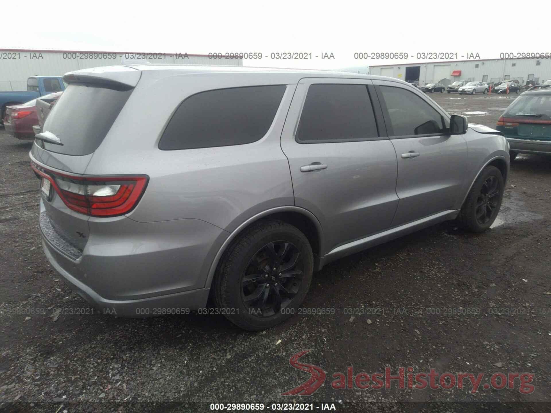 1C4SDJCT4KC768591 2019 DODGE DURANGO