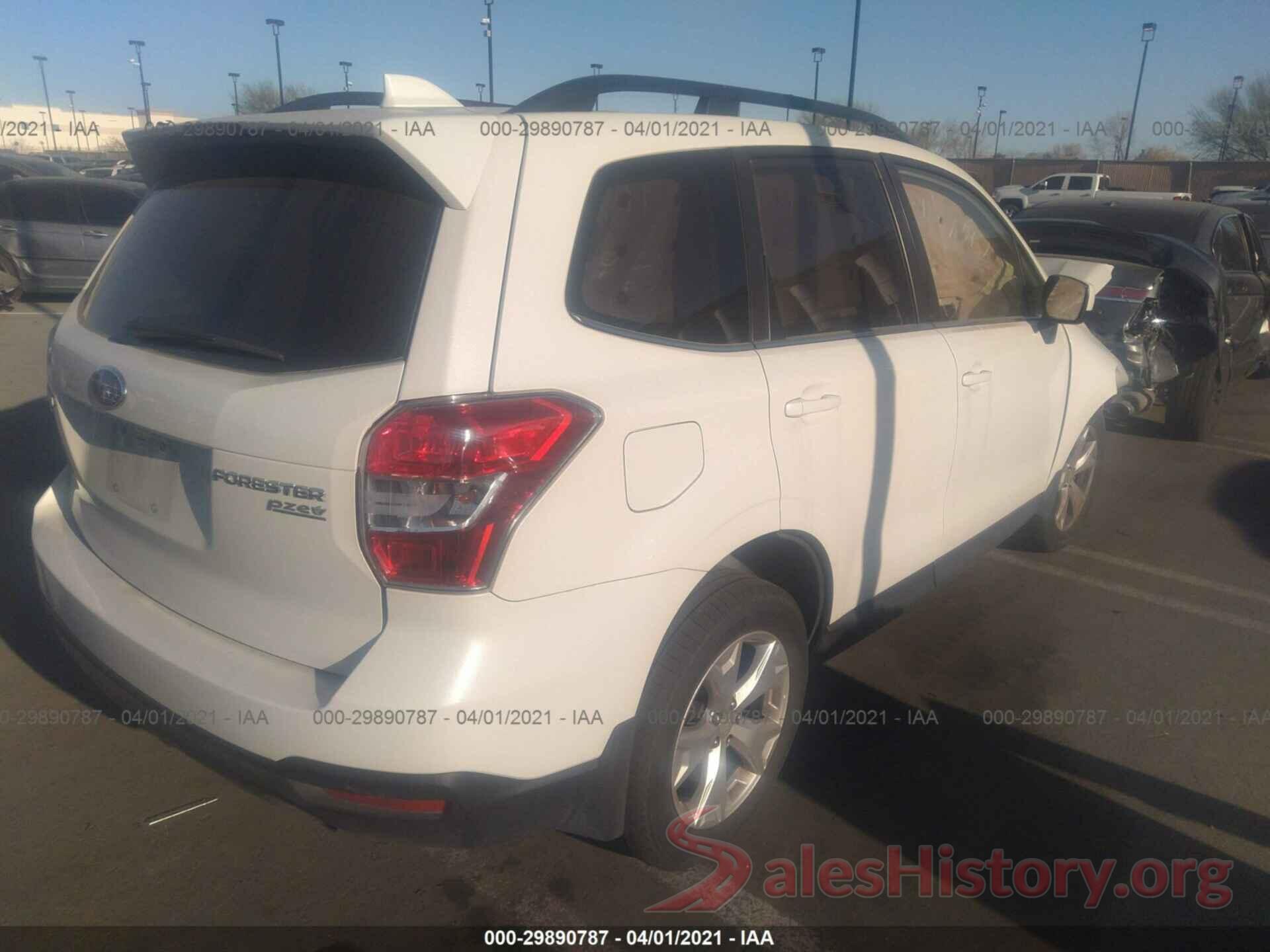 JF2SJARC4GH485071 2016 SUBARU FORESTER