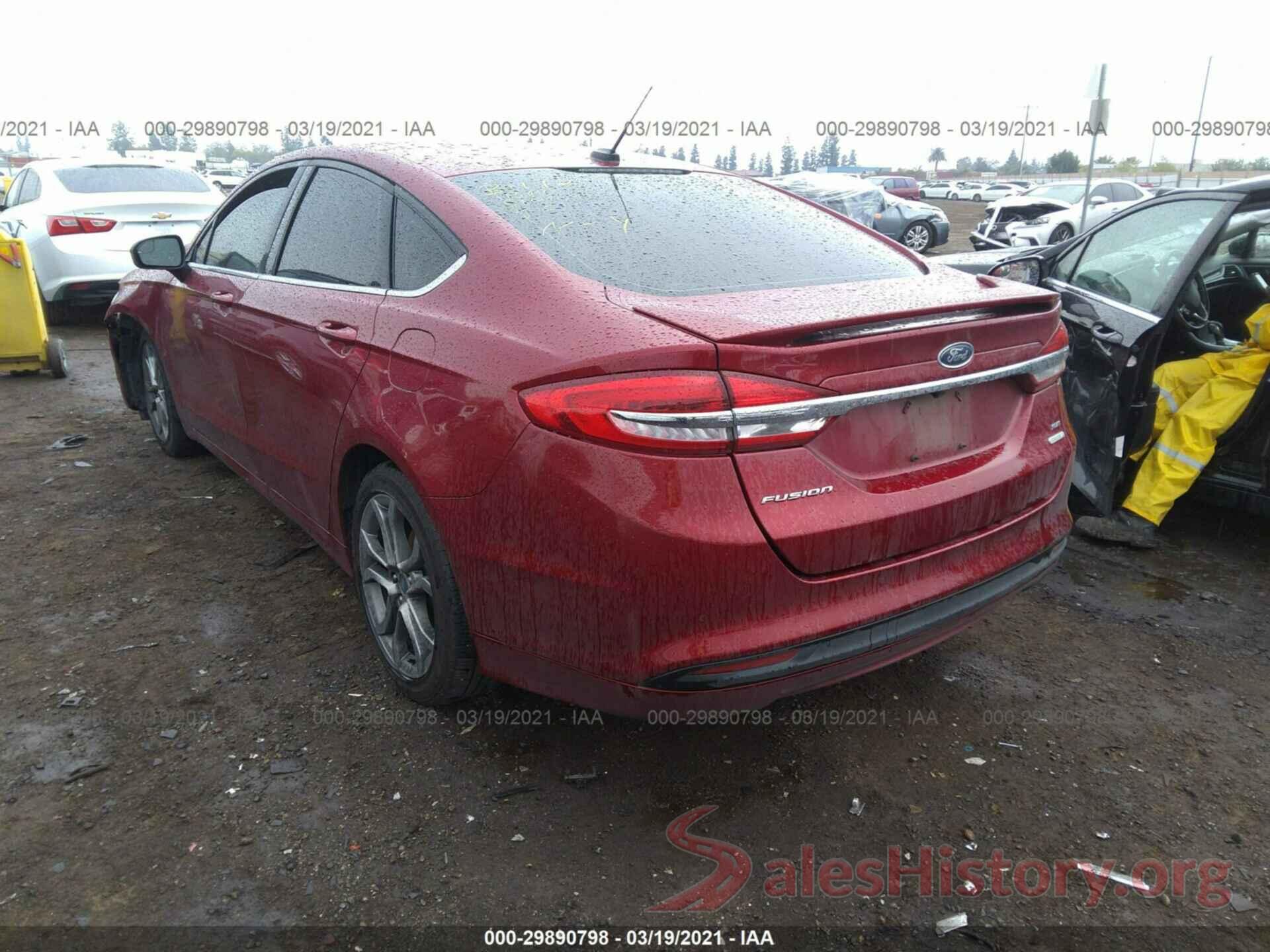 3FA6P0HD3HR343643 2017 FORD FUSION