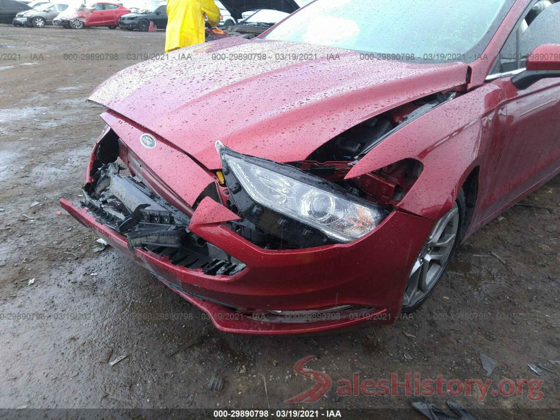 3FA6P0HD3HR343643 2017 FORD FUSION