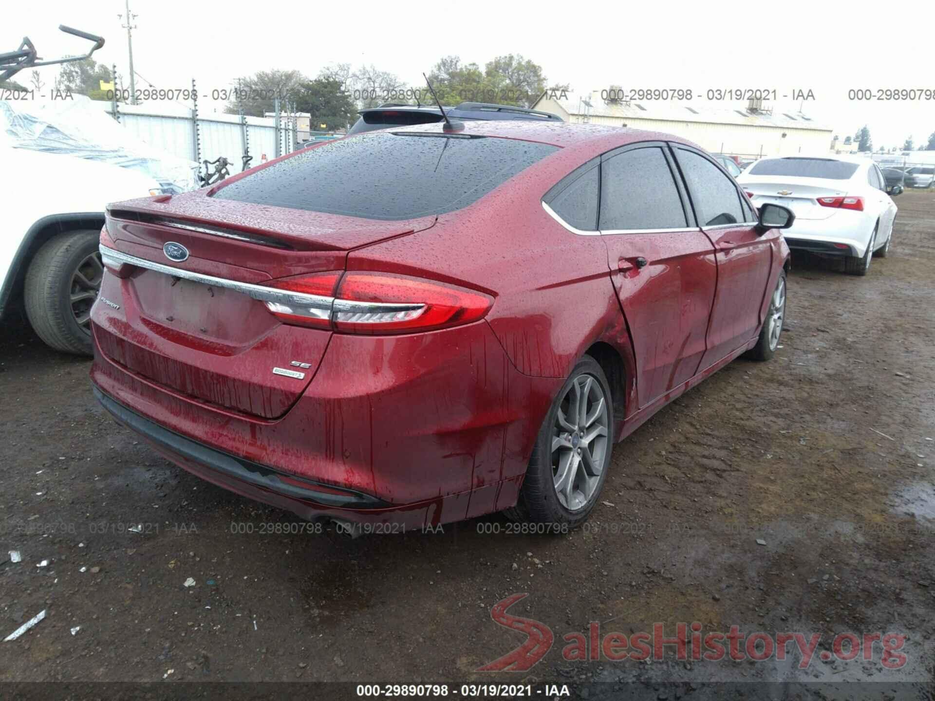 3FA6P0HD3HR343643 2017 FORD FUSION