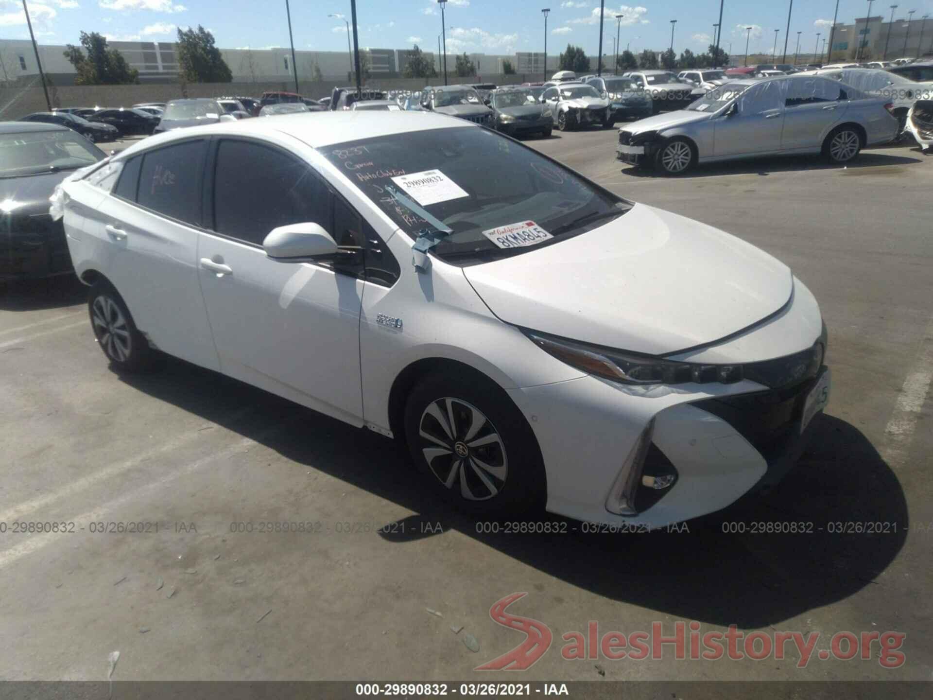 JTDKARFP1K3114251 2019 TOYOTA PRIUS PRIME