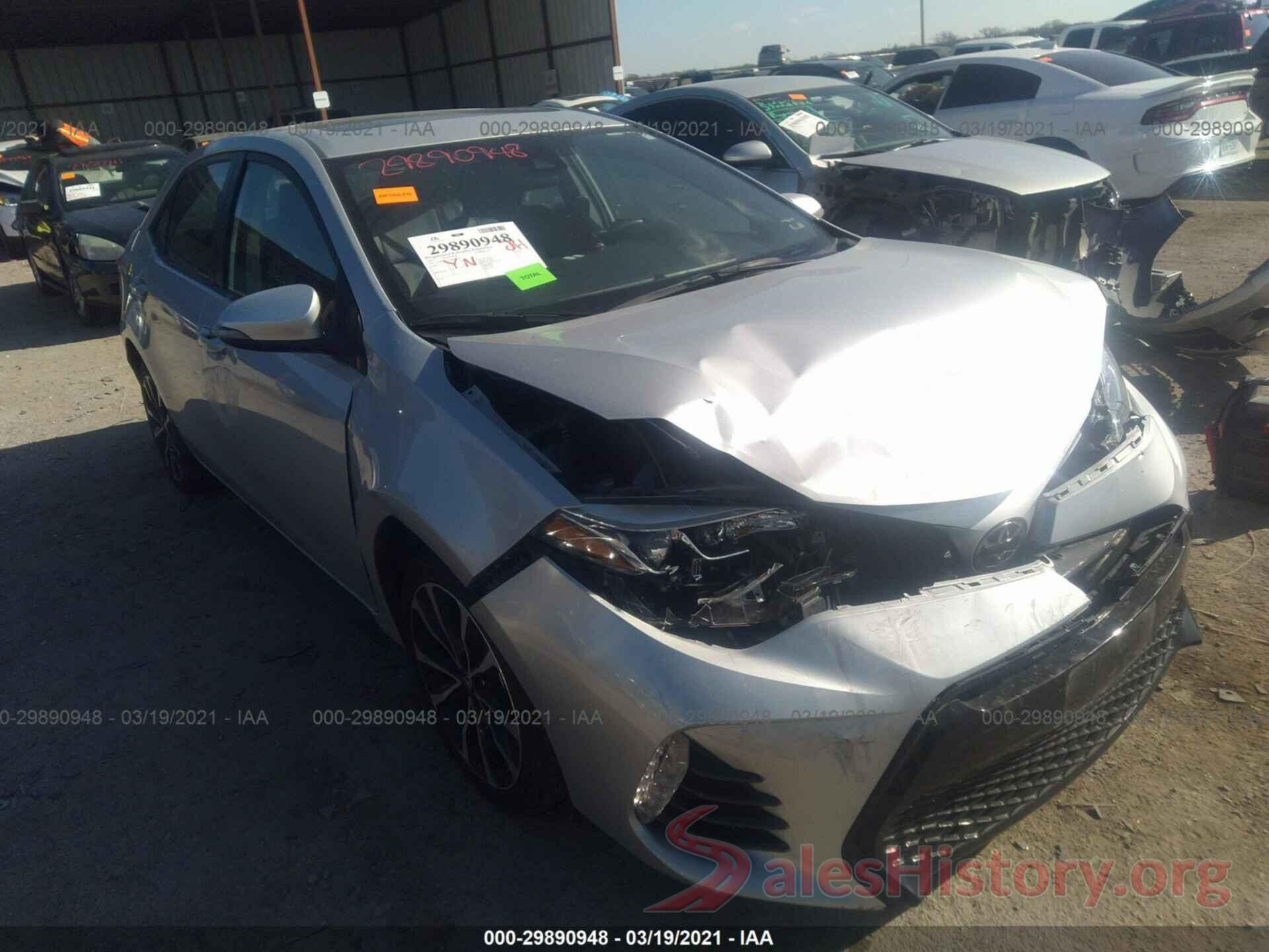 5YFBURHE1HP603476 2017 TOYOTA COROLLA