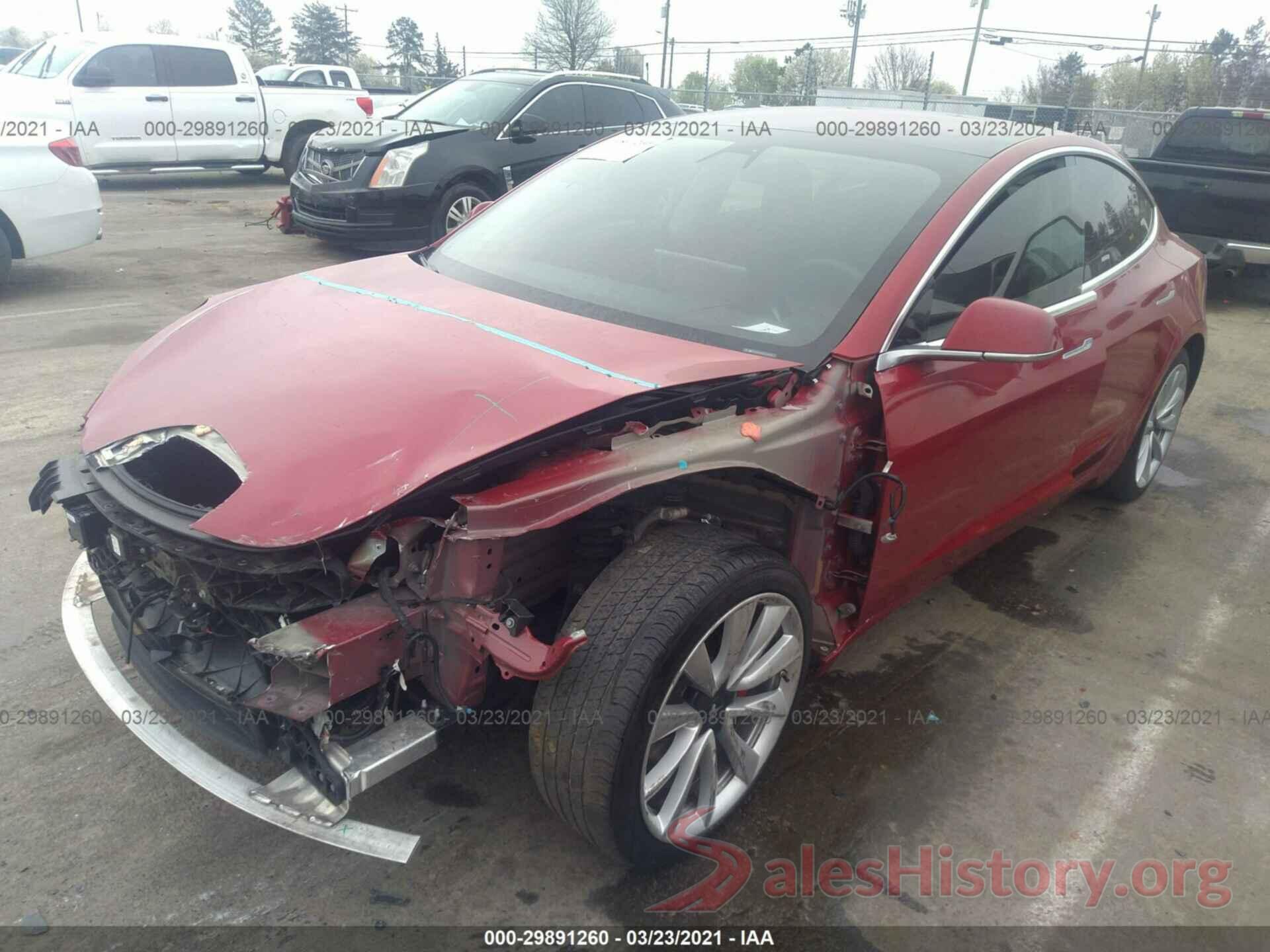 5YJ3E1EA4JF030692 2018 TESLA MODEL 3