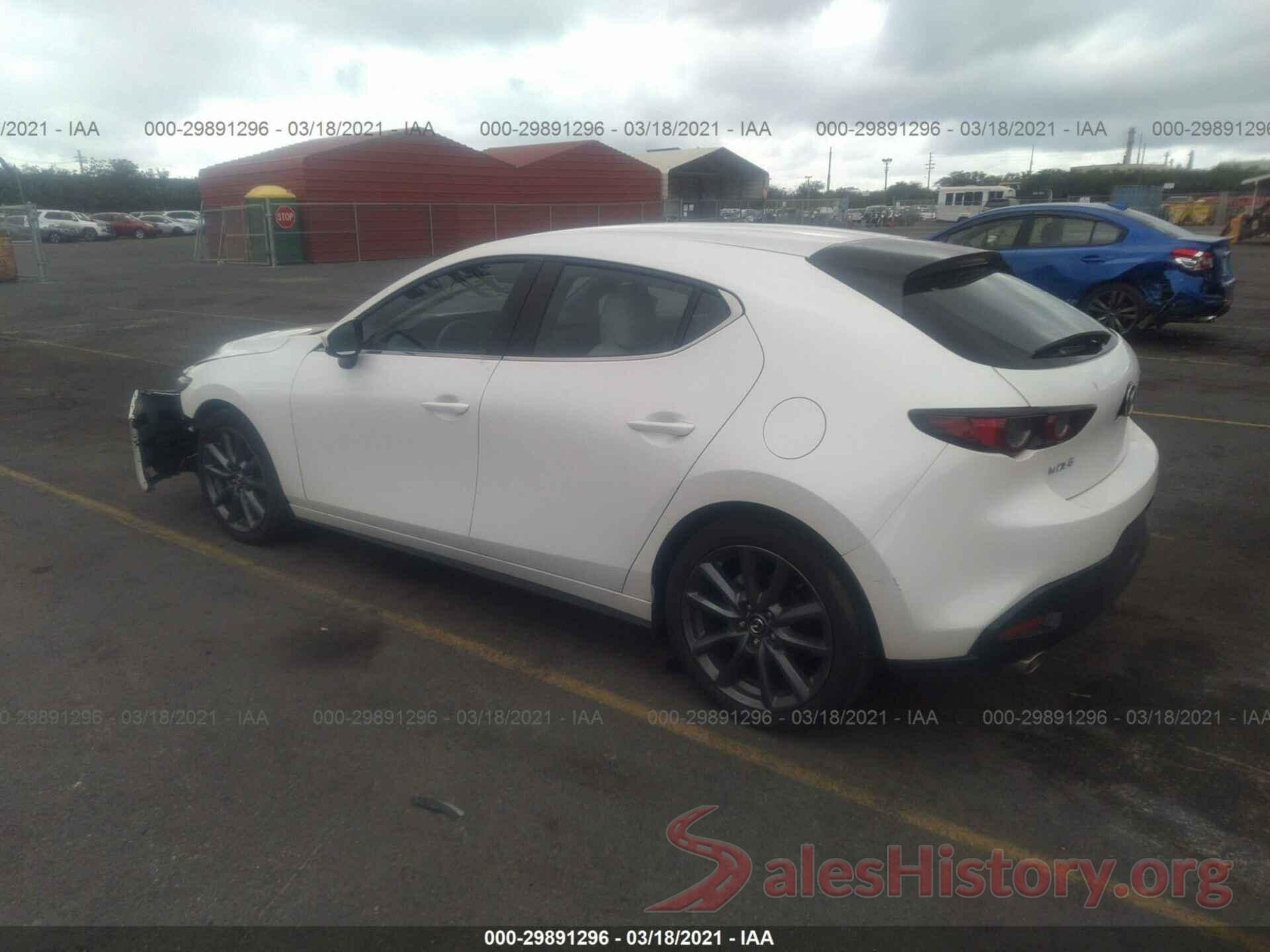 JM1BPALMXL1158594 2020 MAZDA MAZDA3 HATCHBACK