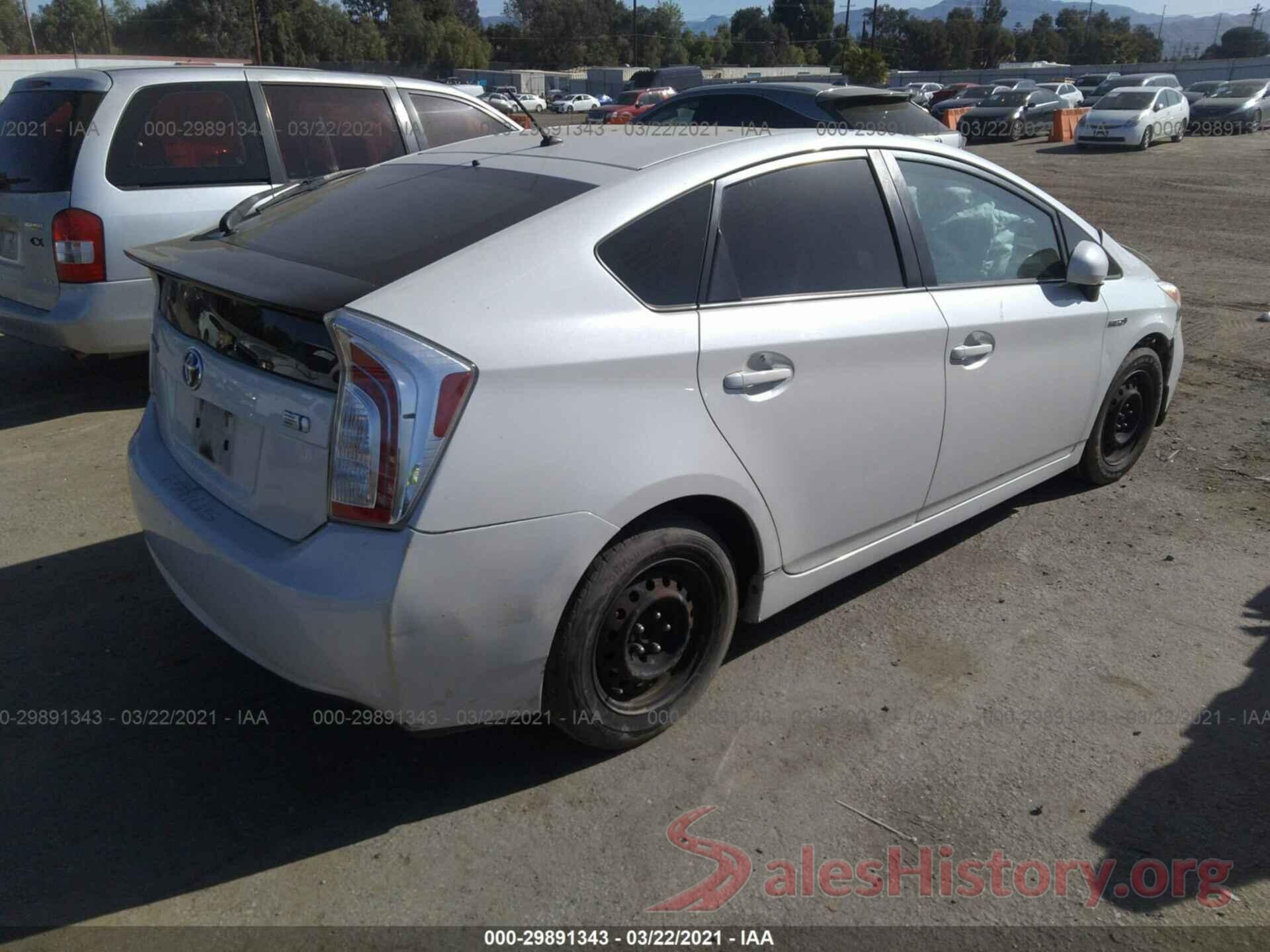 JTDKN3DU5F0473748 2015 TOYOTA PRIUS