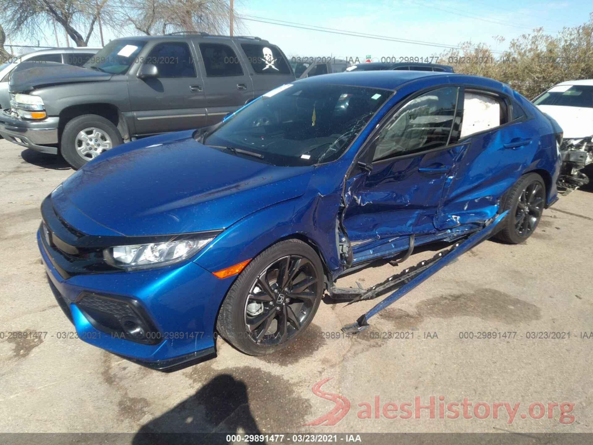 SHHFK7H4XKU209754 2019 HONDA CIVIC HATCHBACK