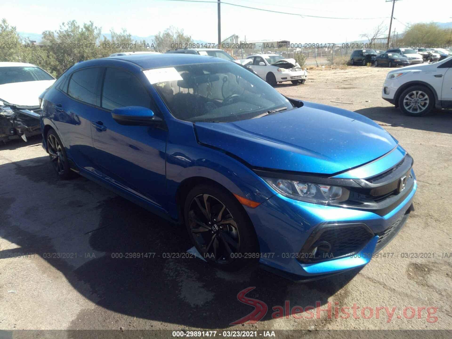 SHHFK7H4XKU209754 2019 HONDA CIVIC HATCHBACK