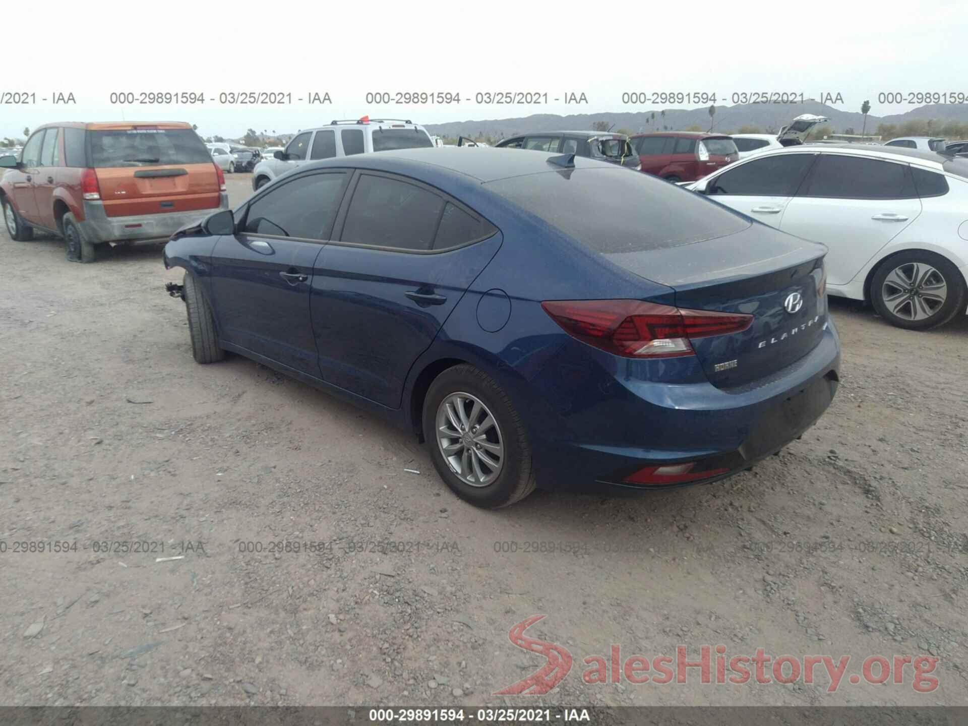 5NPD94LA9LH551280 2020 HYUNDAI ELANTRA