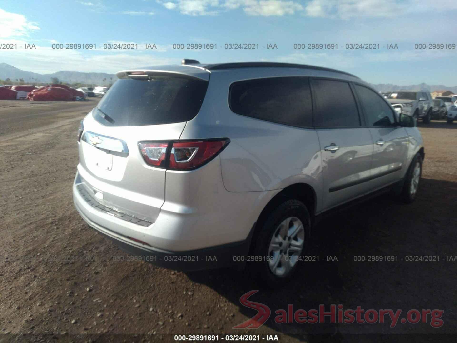 1GNKRFKD6HJ180762 2017 CHEVROLET TRAVERSE