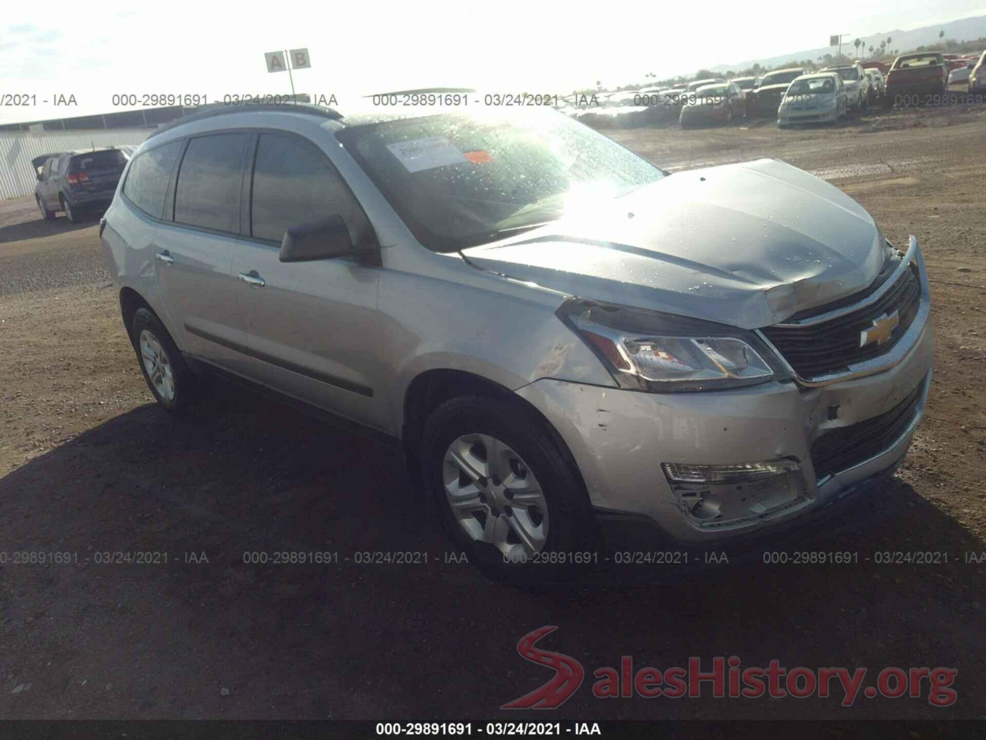 1GNKRFKD6HJ180762 2017 CHEVROLET TRAVERSE