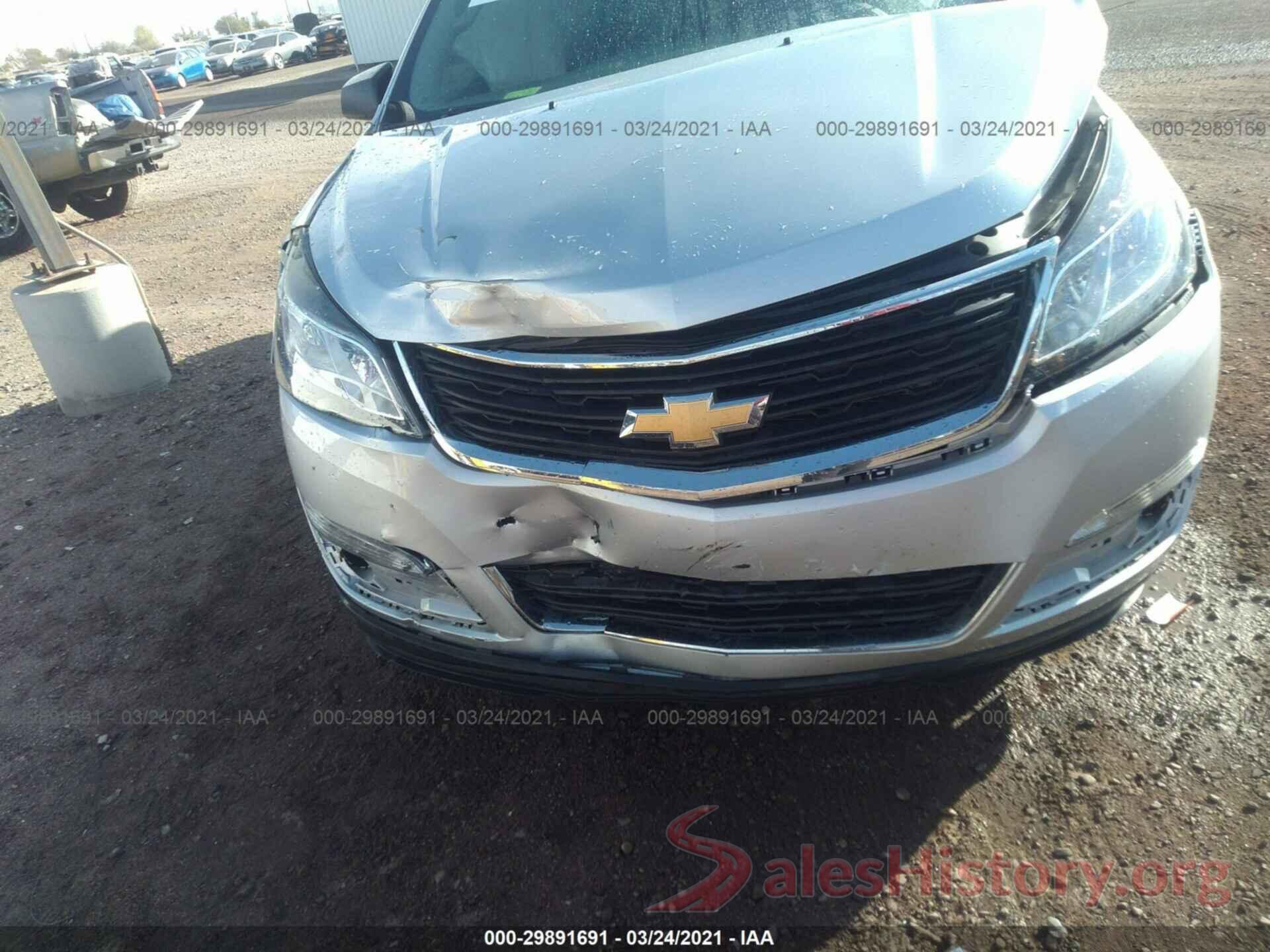 1GNKRFKD6HJ180762 2017 CHEVROLET TRAVERSE