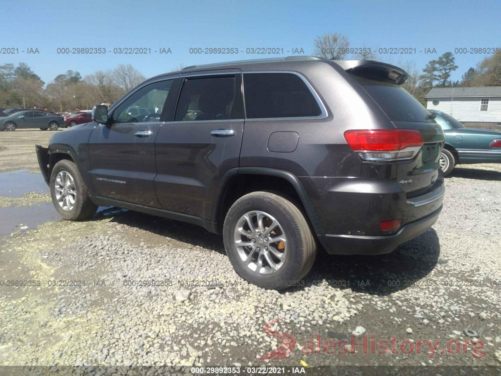 1C4RJFBG6GC342403 2016 JEEP GRAND CHEROKEE