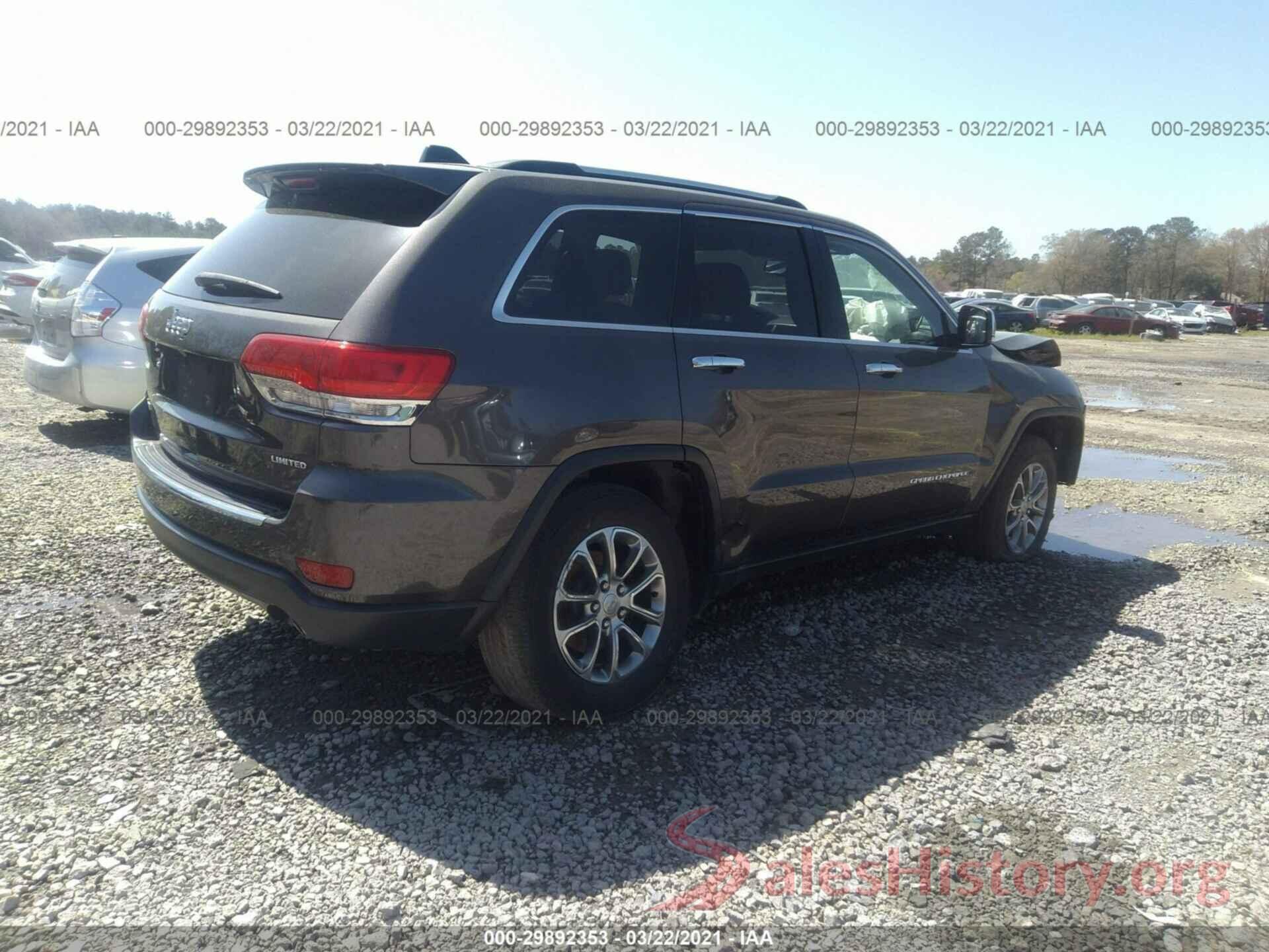 1C4RJFBG6GC342403 2016 JEEP GRAND CHEROKEE