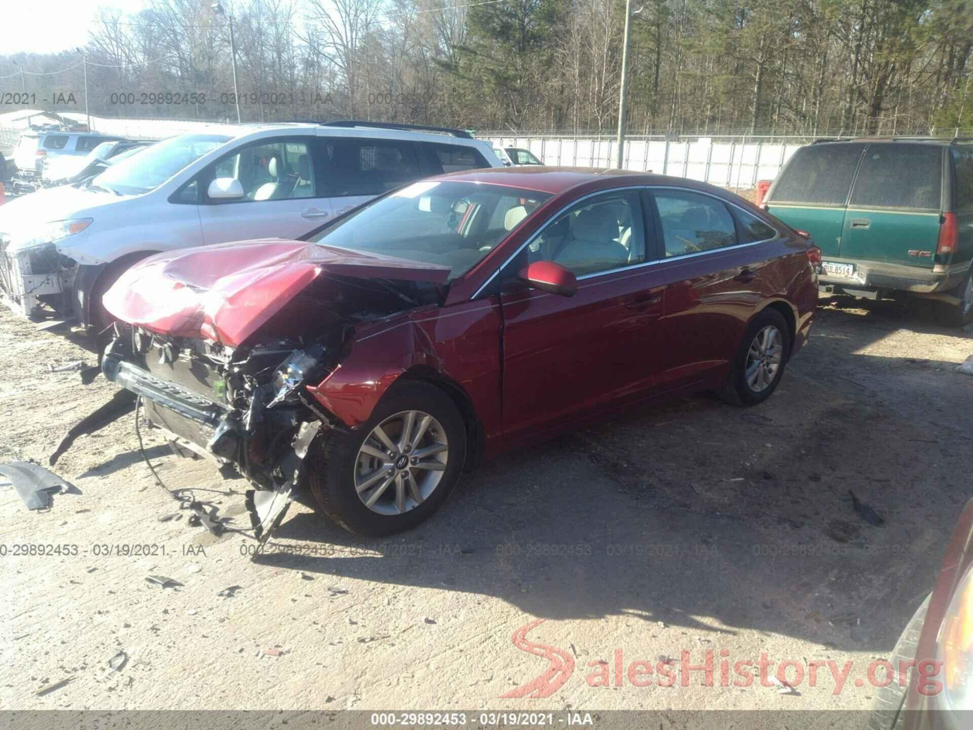 5NPE24AF1GH407882 2016 HYUNDAI SONATA