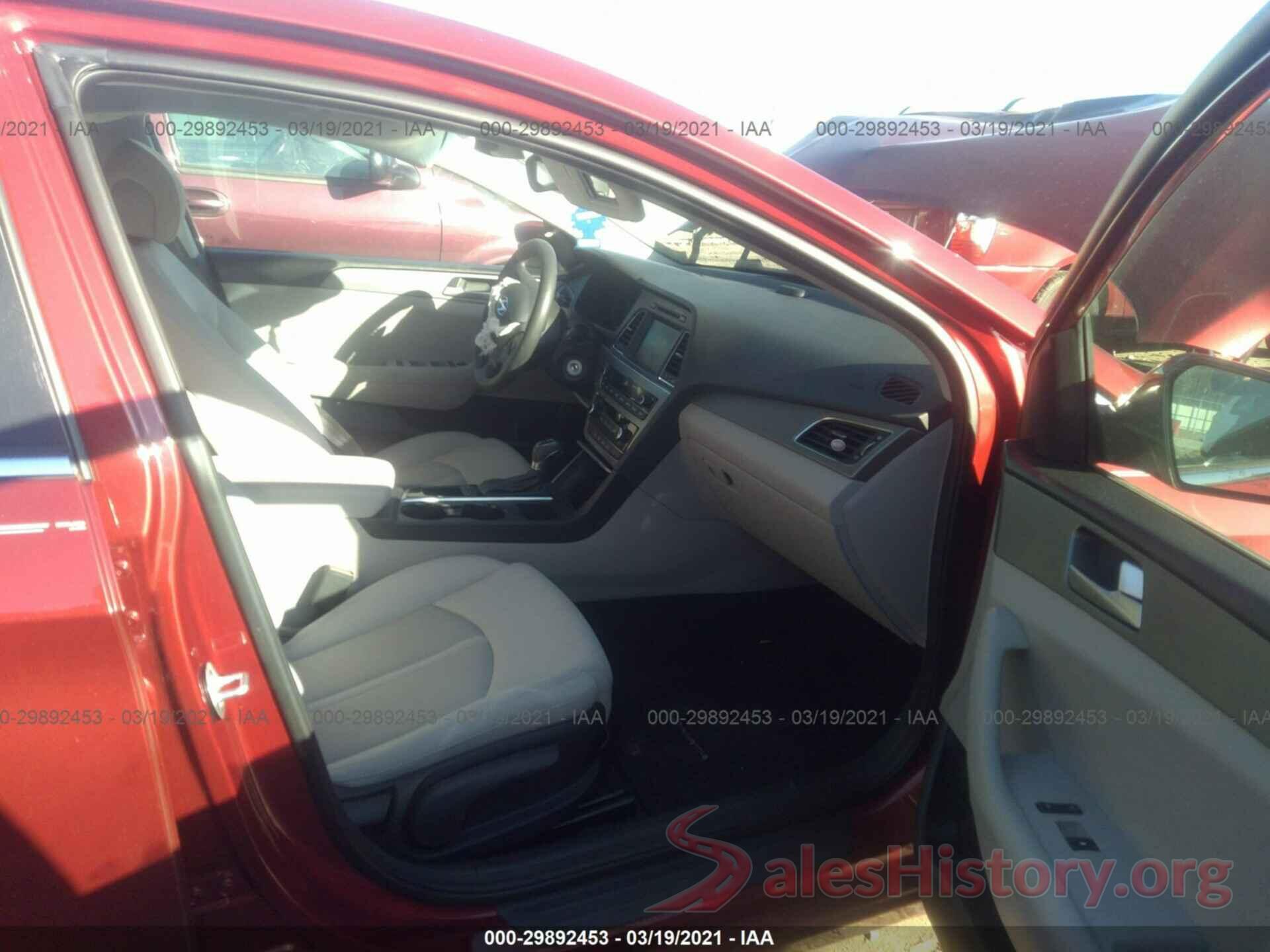 5NPE24AF1GH407882 2016 HYUNDAI SONATA