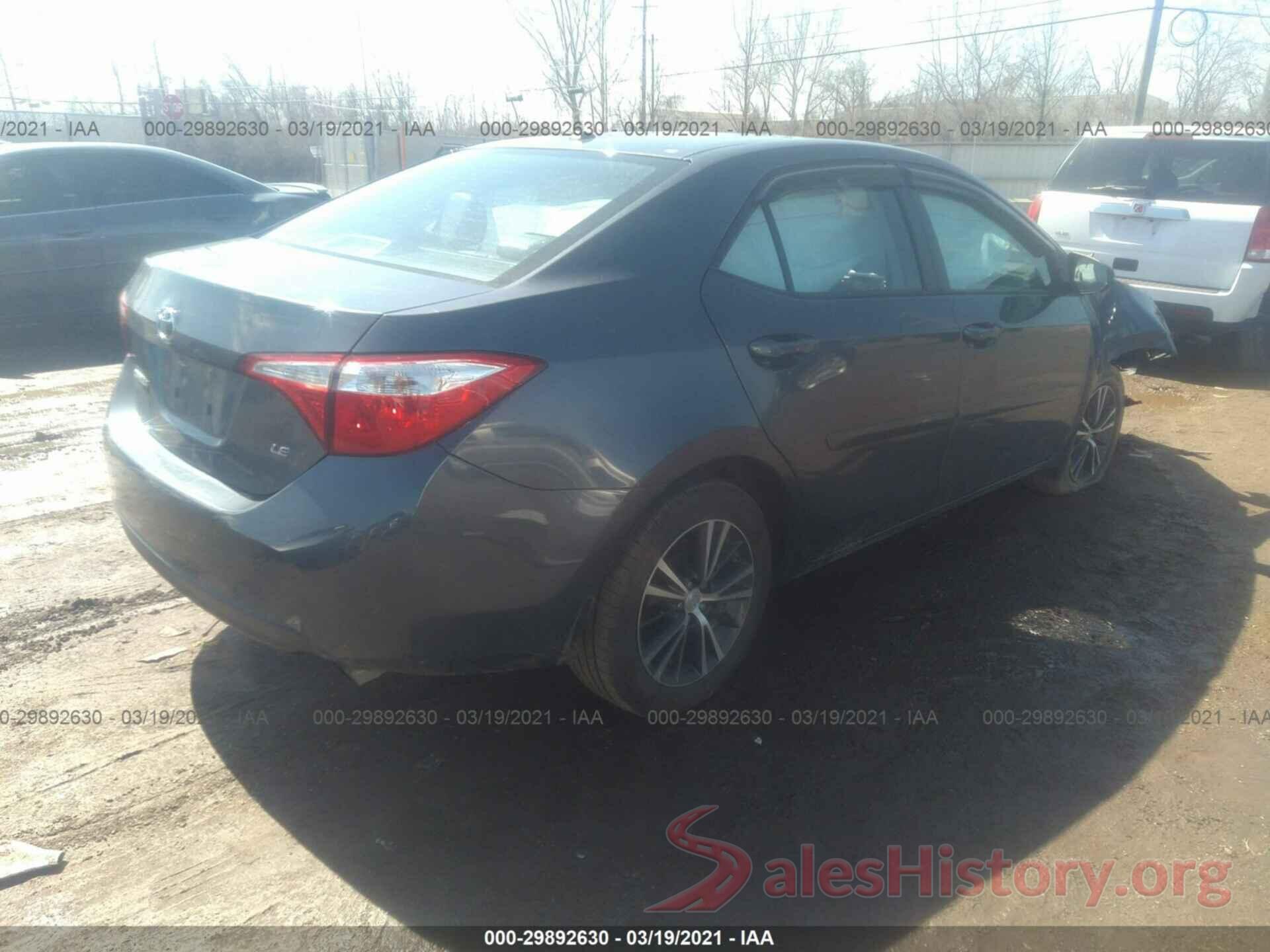 5YFBURHEXGP551716 2016 TOYOTA COROLLA