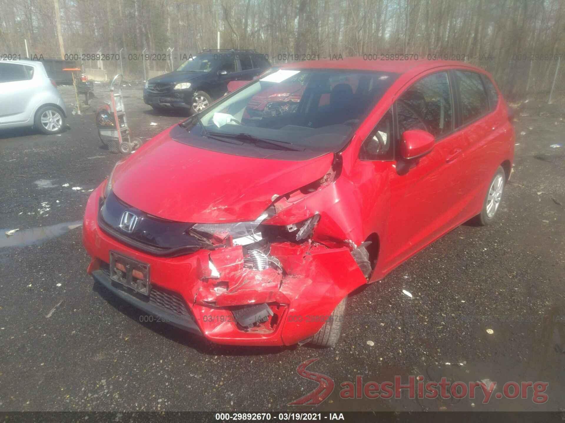 JHMGK5H54GX020337 2016 HONDA FIT