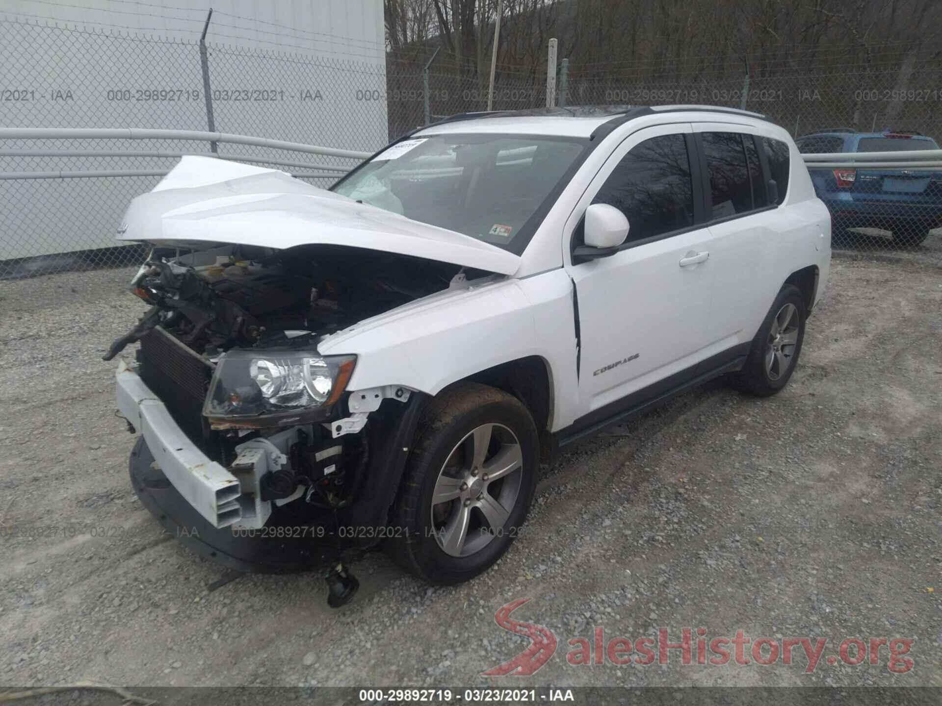 1C4NJDEB0HD192545 2017 JEEP COMPASS