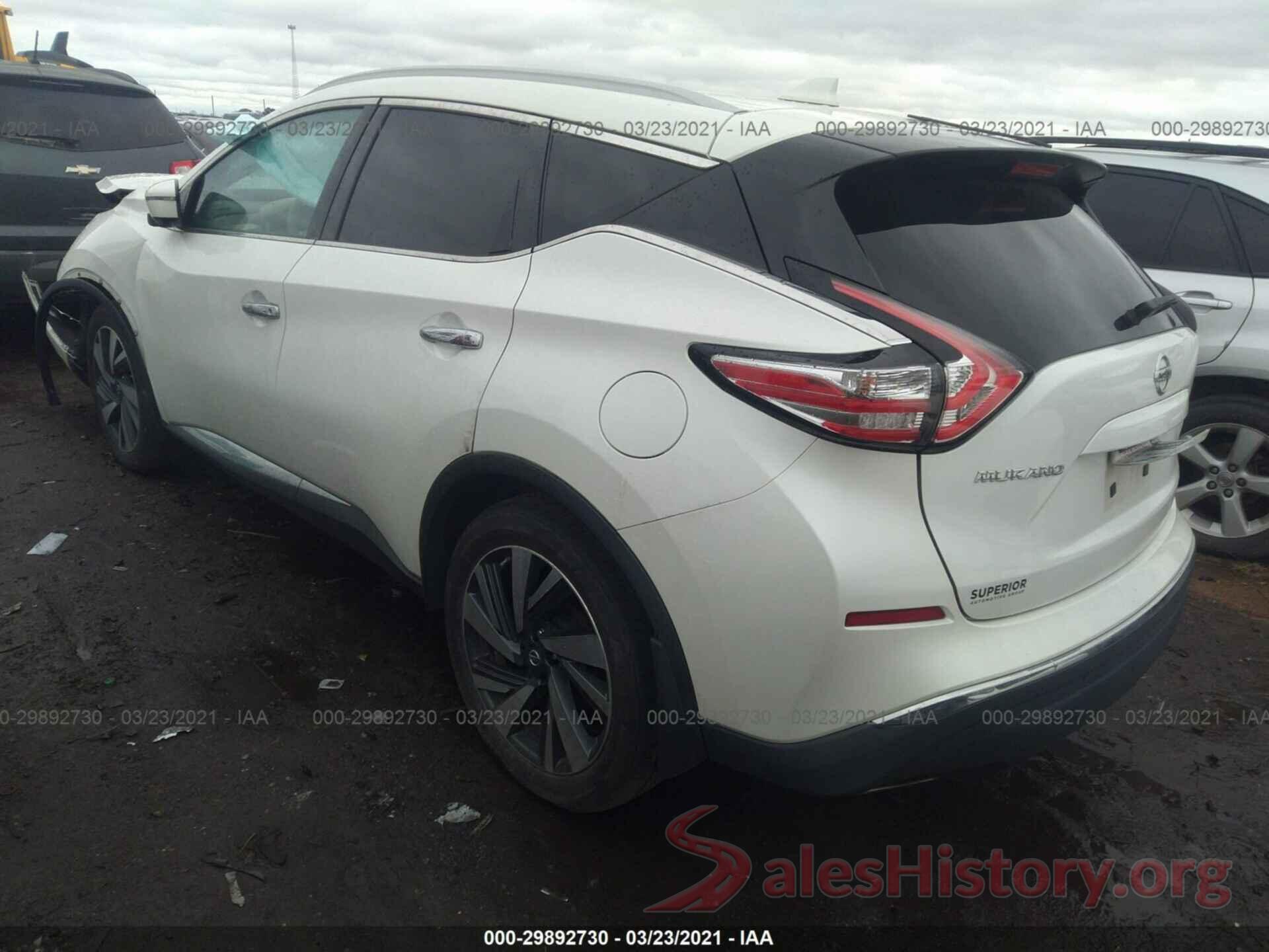 5N1AZ2MH1HN197518 2017 NISSAN MURANO