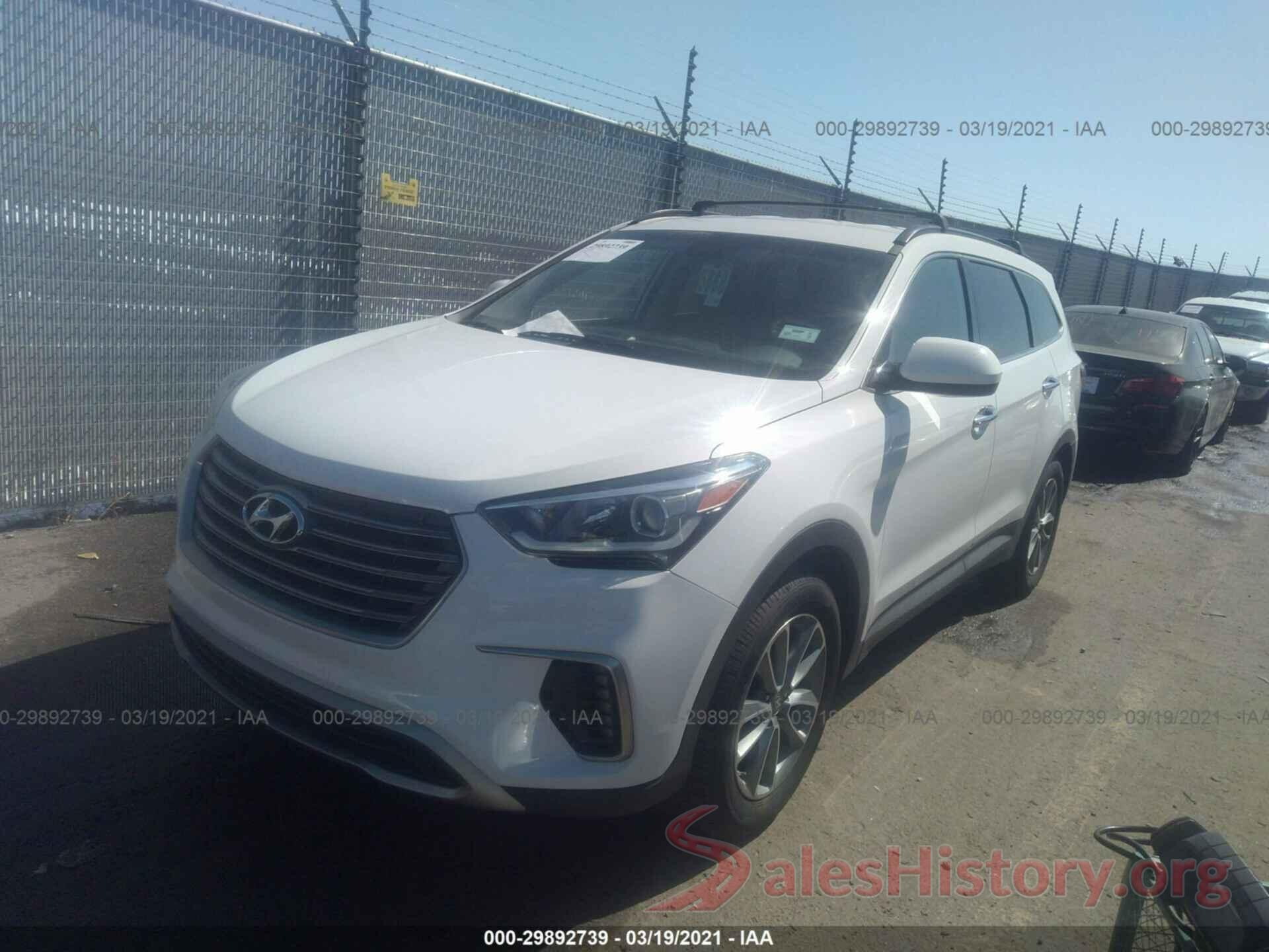 KM8SMDHF9HU206091 2017 HYUNDAI SANTA FE