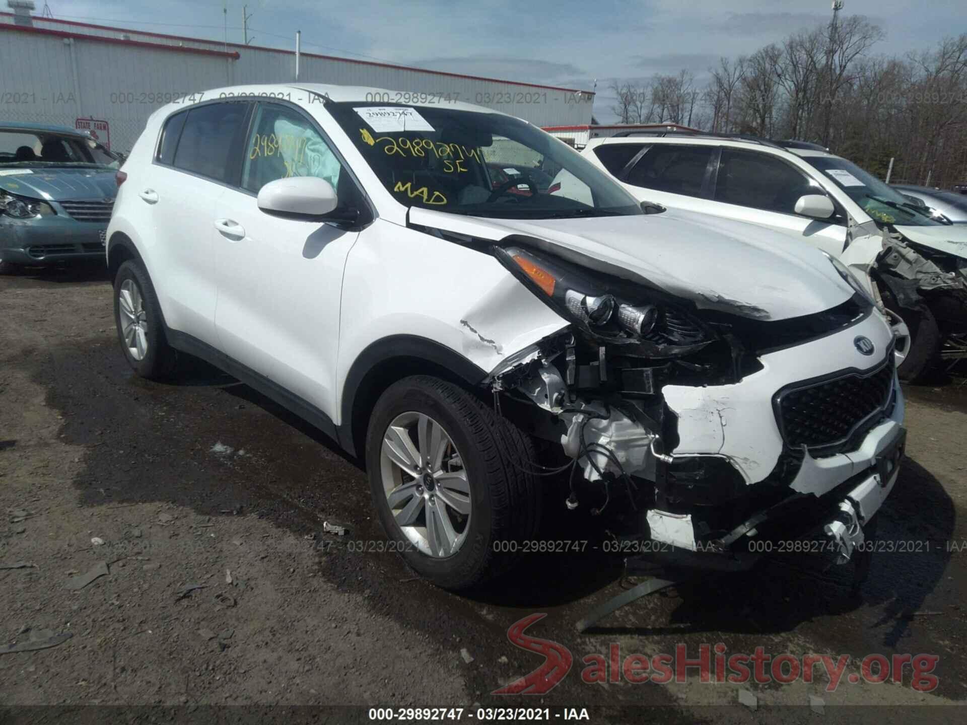 KNDPM3ACXK7556291 2019 KIA SPORTAGE