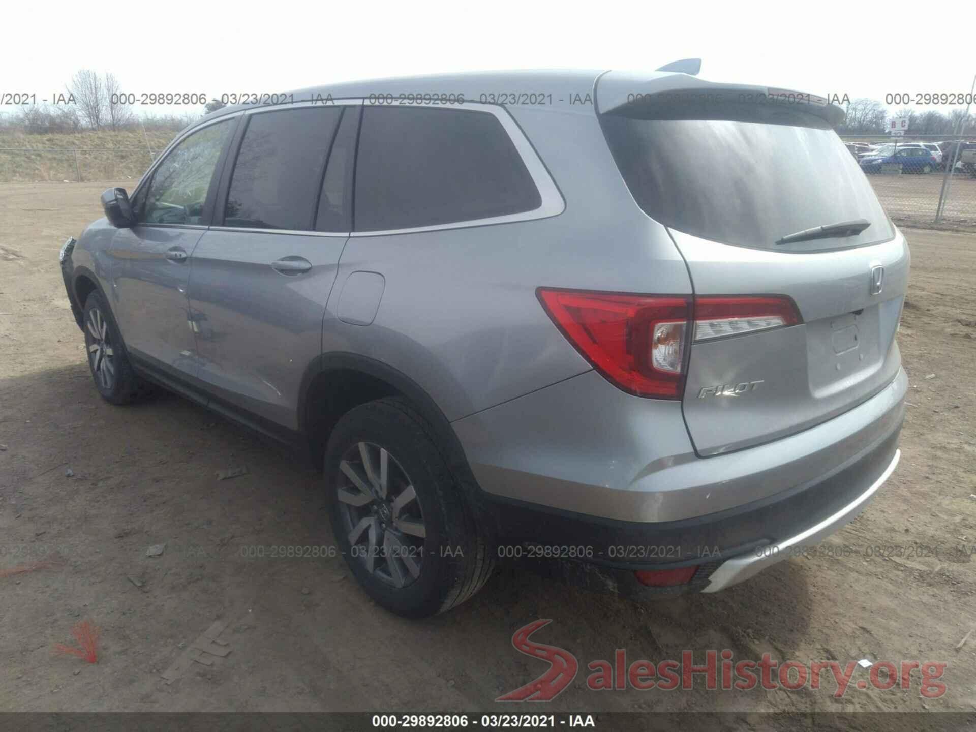 5FNYF6H30KB004167 2019 HONDA PILOT