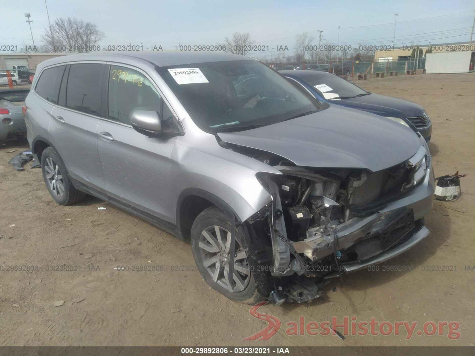 5FNYF6H30KB004167 2019 HONDA PILOT