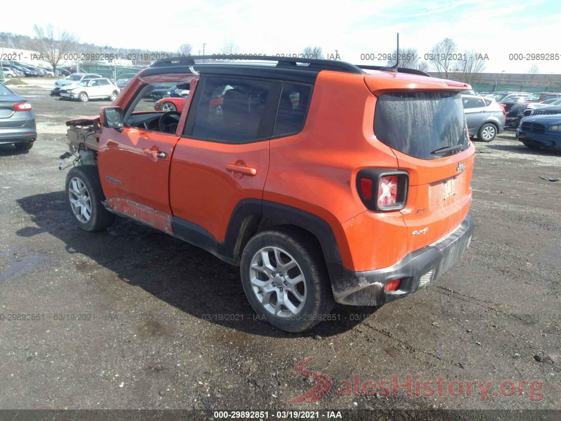 ZACCJBBT7GPC61353 2016 JEEP RENEGADE