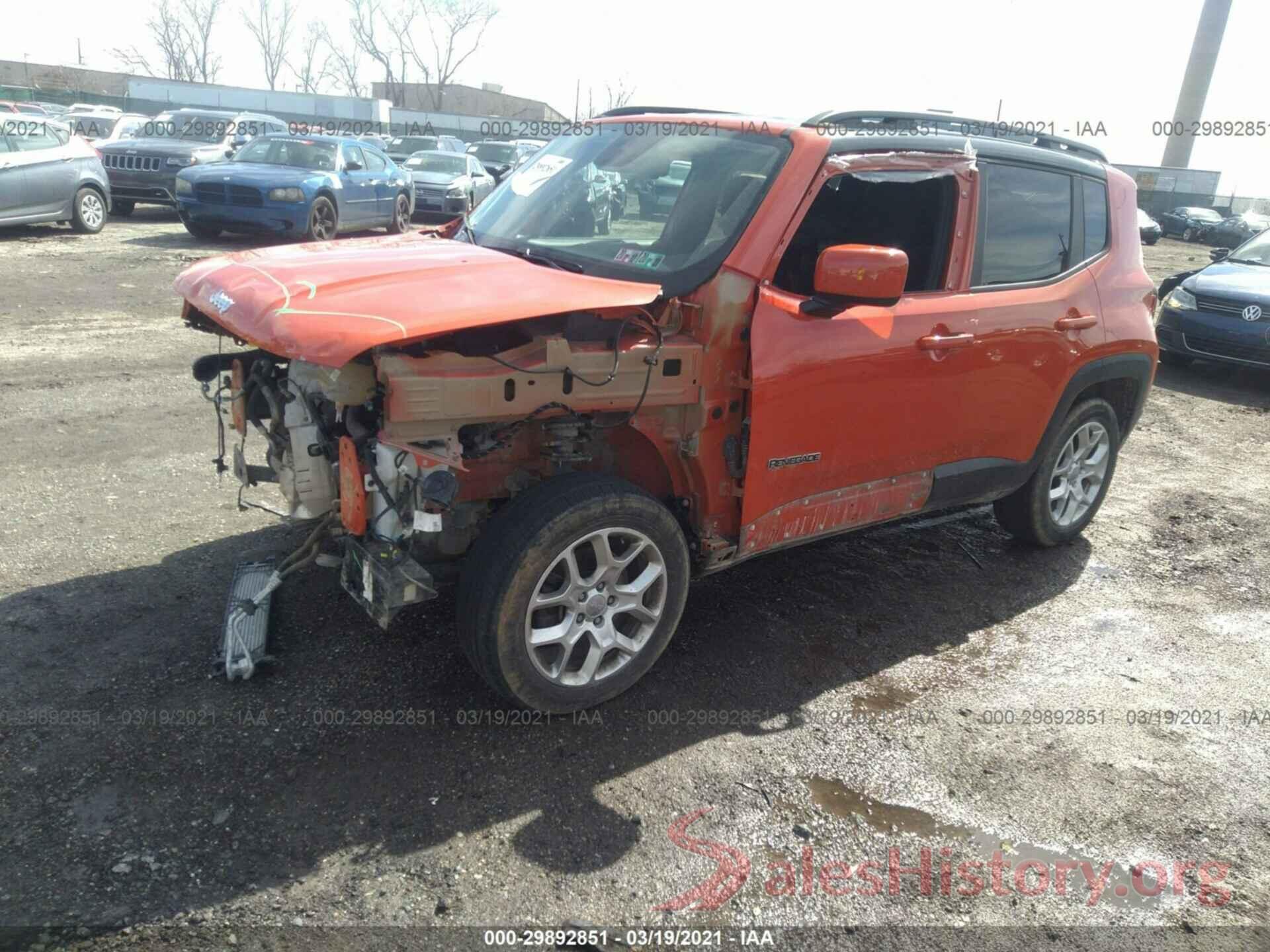 ZACCJBBT7GPC61353 2016 JEEP RENEGADE