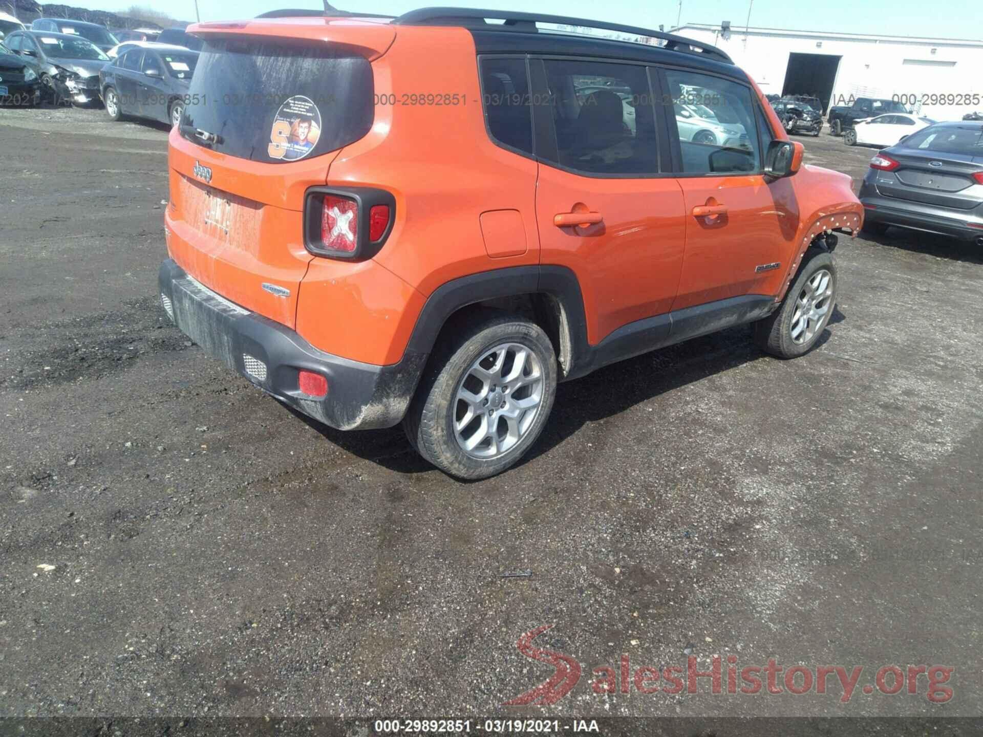 ZACCJBBT7GPC61353 2016 JEEP RENEGADE