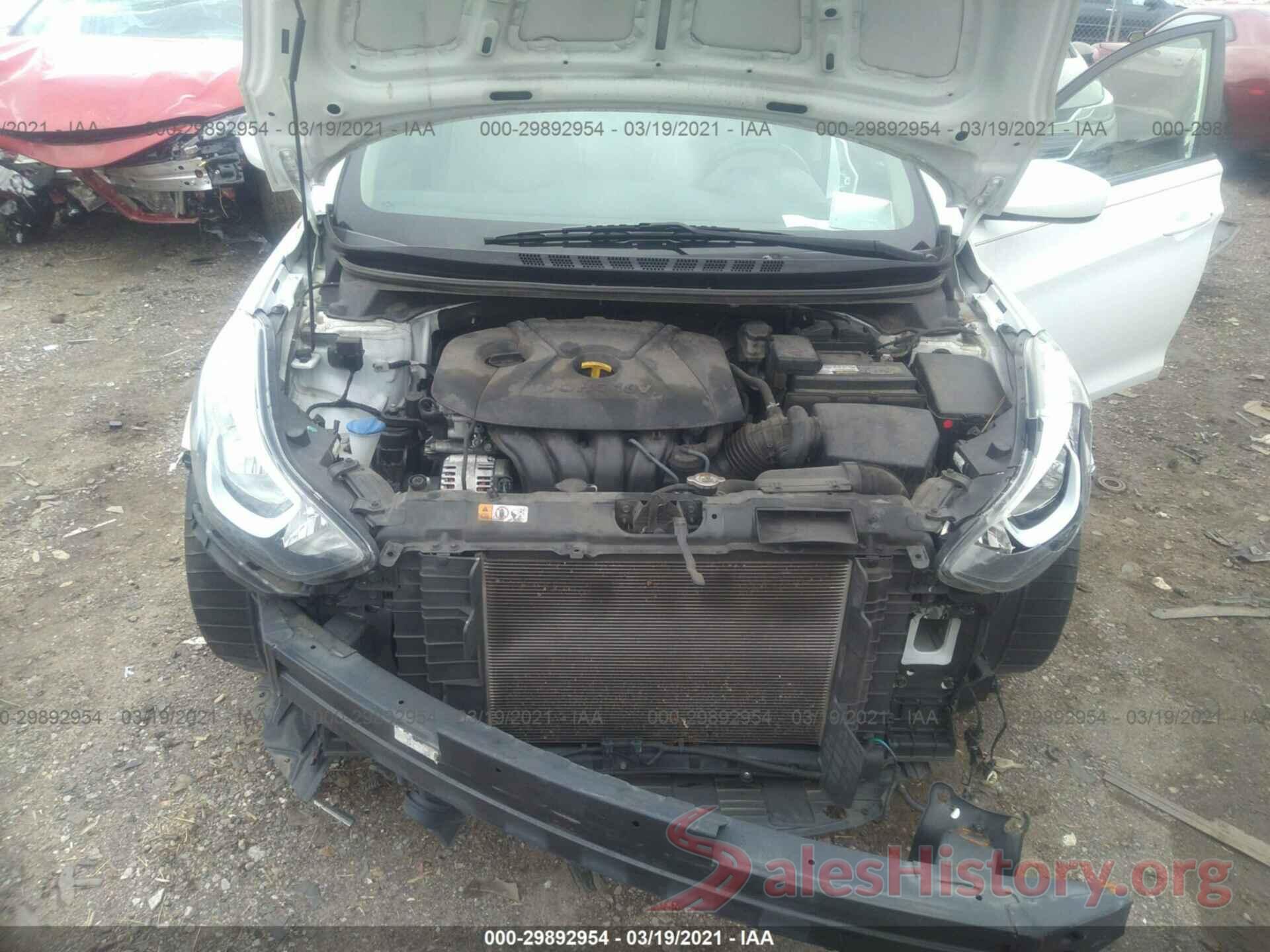 5NPDH4AE3GH729358 2016 HYUNDAI ELANTRA