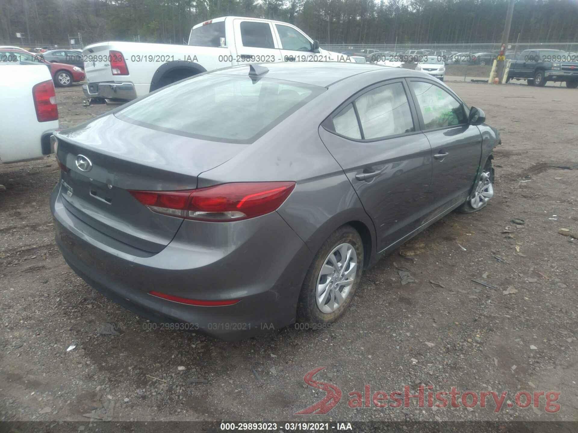 5NPD74LF7JH399174 2018 HYUNDAI ELANTRA