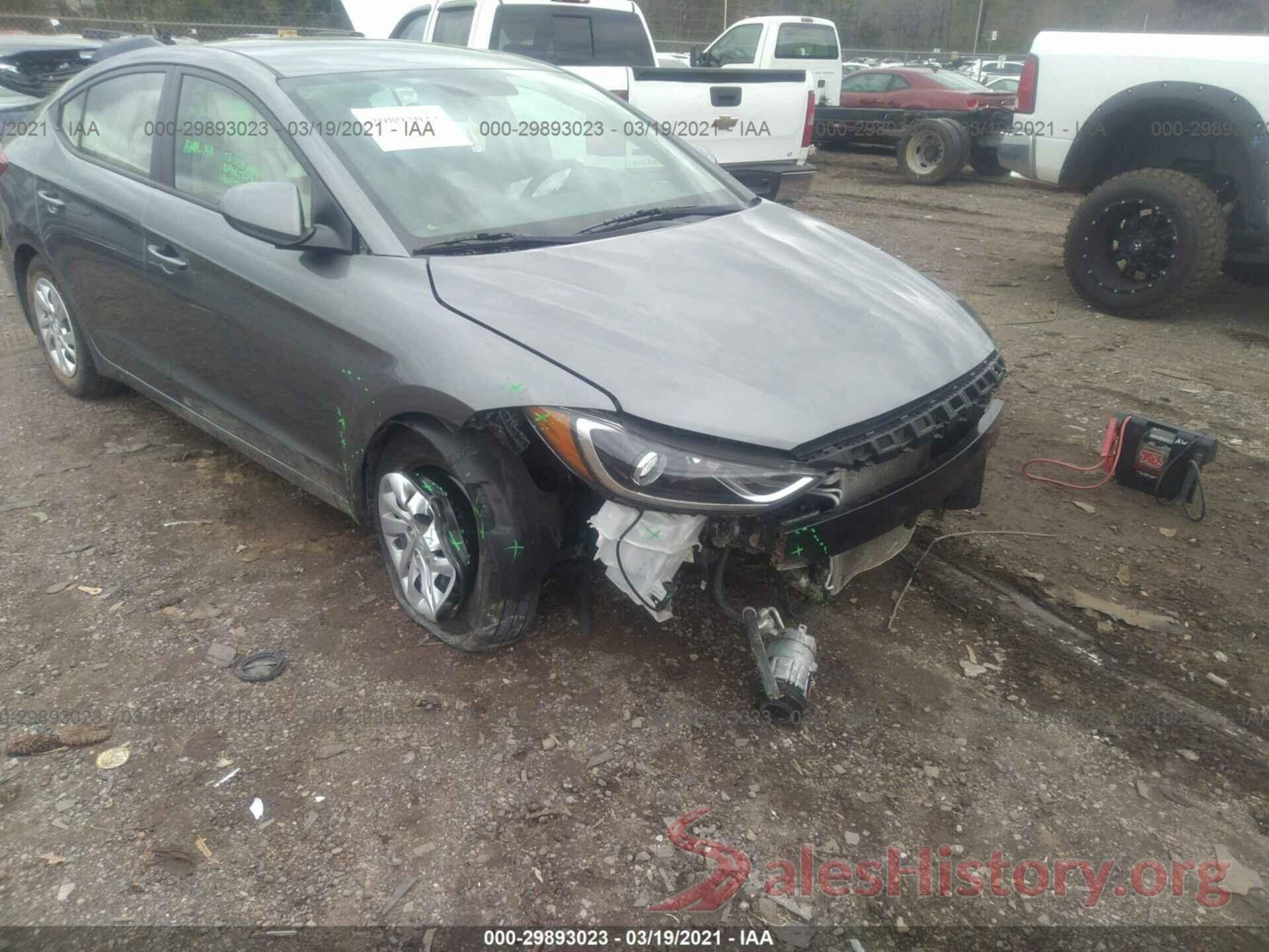 5NPD74LF7JH399174 2018 HYUNDAI ELANTRA