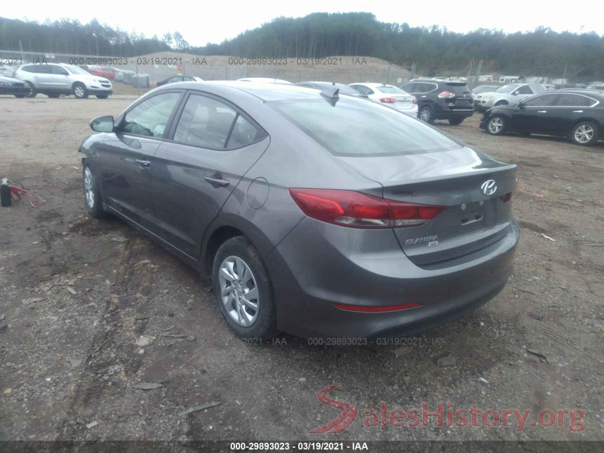 5NPD74LF7JH399174 2018 HYUNDAI ELANTRA