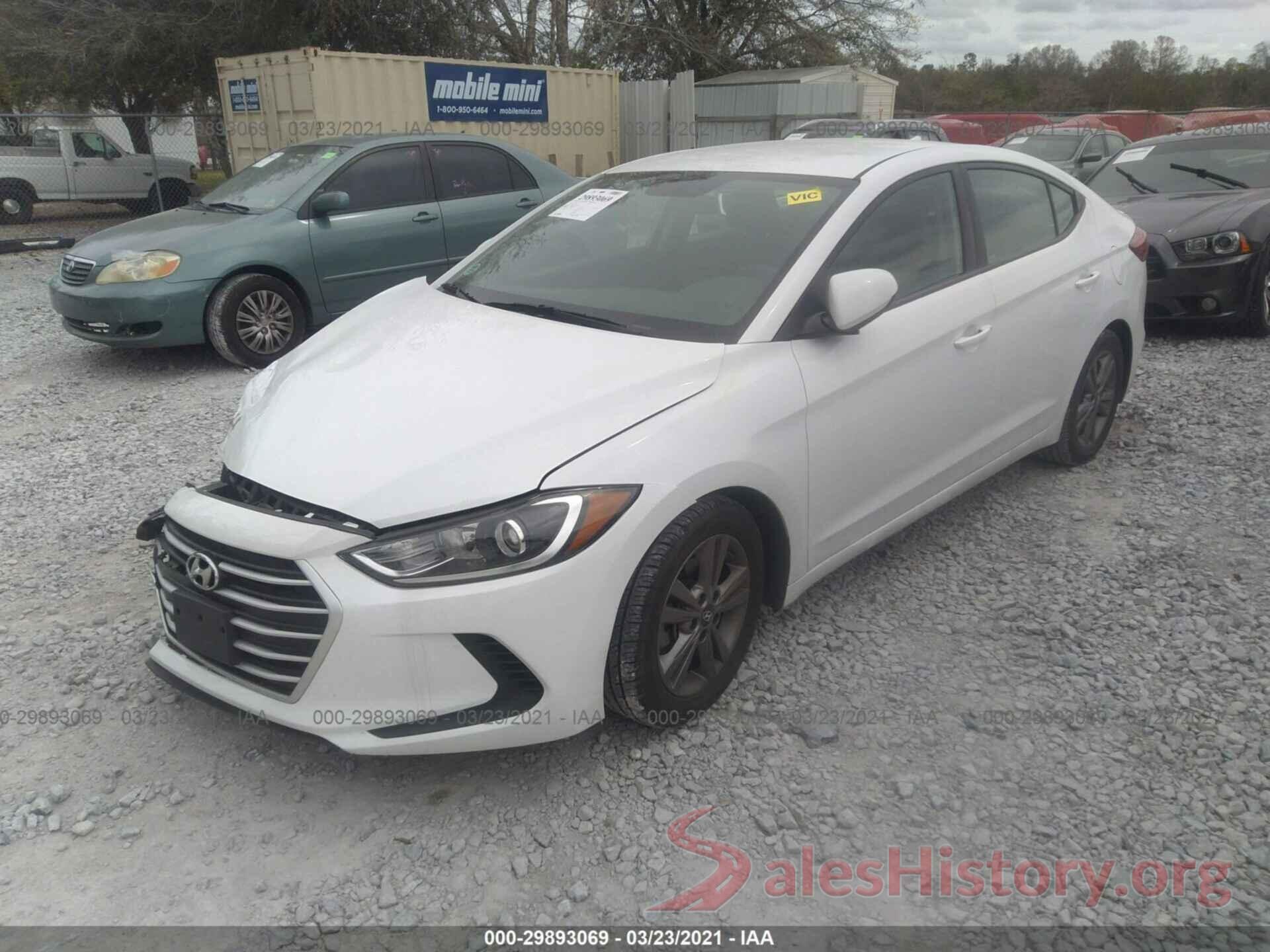 5NPD84LF2JH252726 2018 HYUNDAI ELANTRA