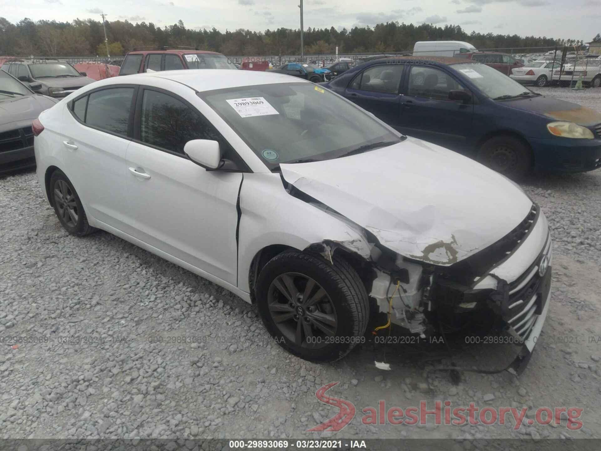 5NPD84LF2JH252726 2018 HYUNDAI ELANTRA