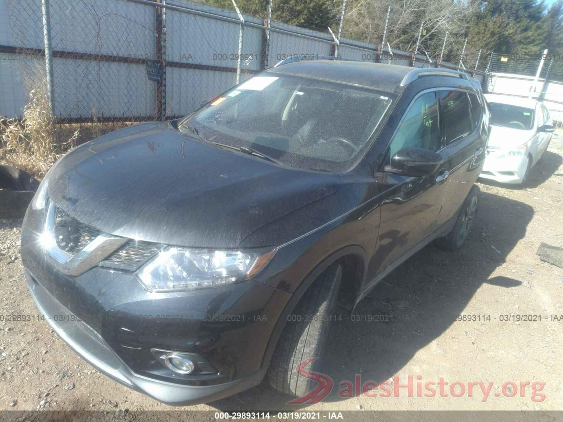 KNMAT2MV2GP710449 2016 NISSAN ROGUE