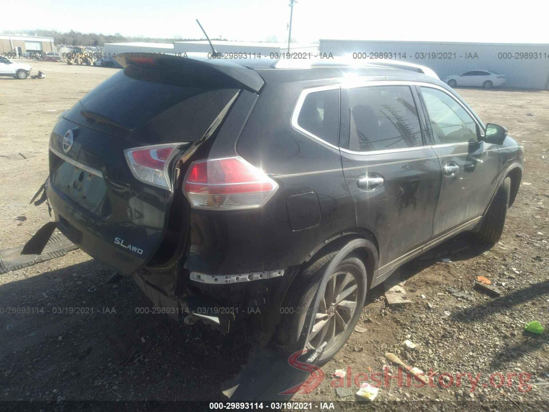 KNMAT2MV2GP710449 2016 NISSAN ROGUE