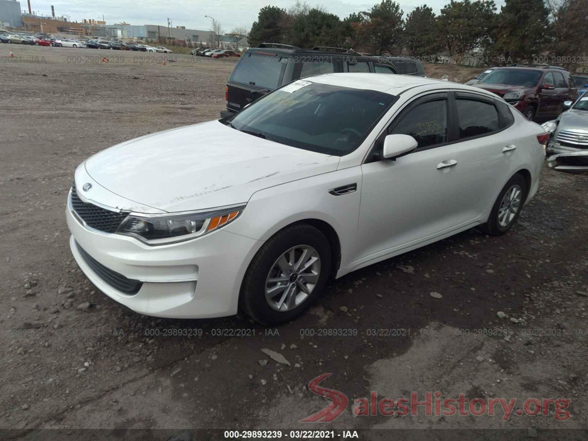 KNAGT4L33H5150912 2017 KIA OPTIMA