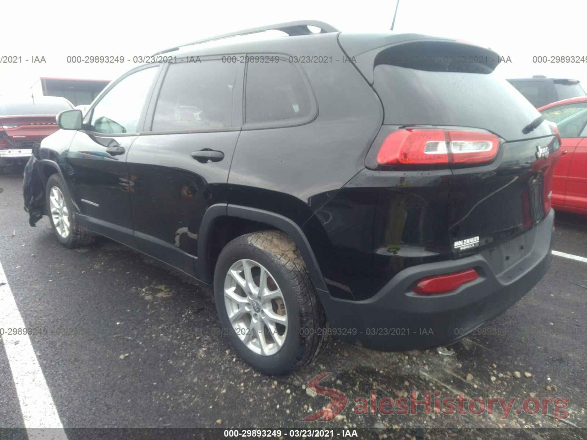 1C4PJLAB8HW573525 2017 JEEP CHEROKEE