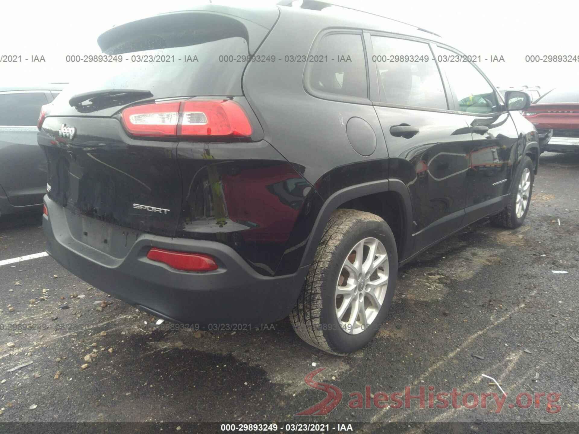 1C4PJLAB8HW573525 2017 JEEP CHEROKEE